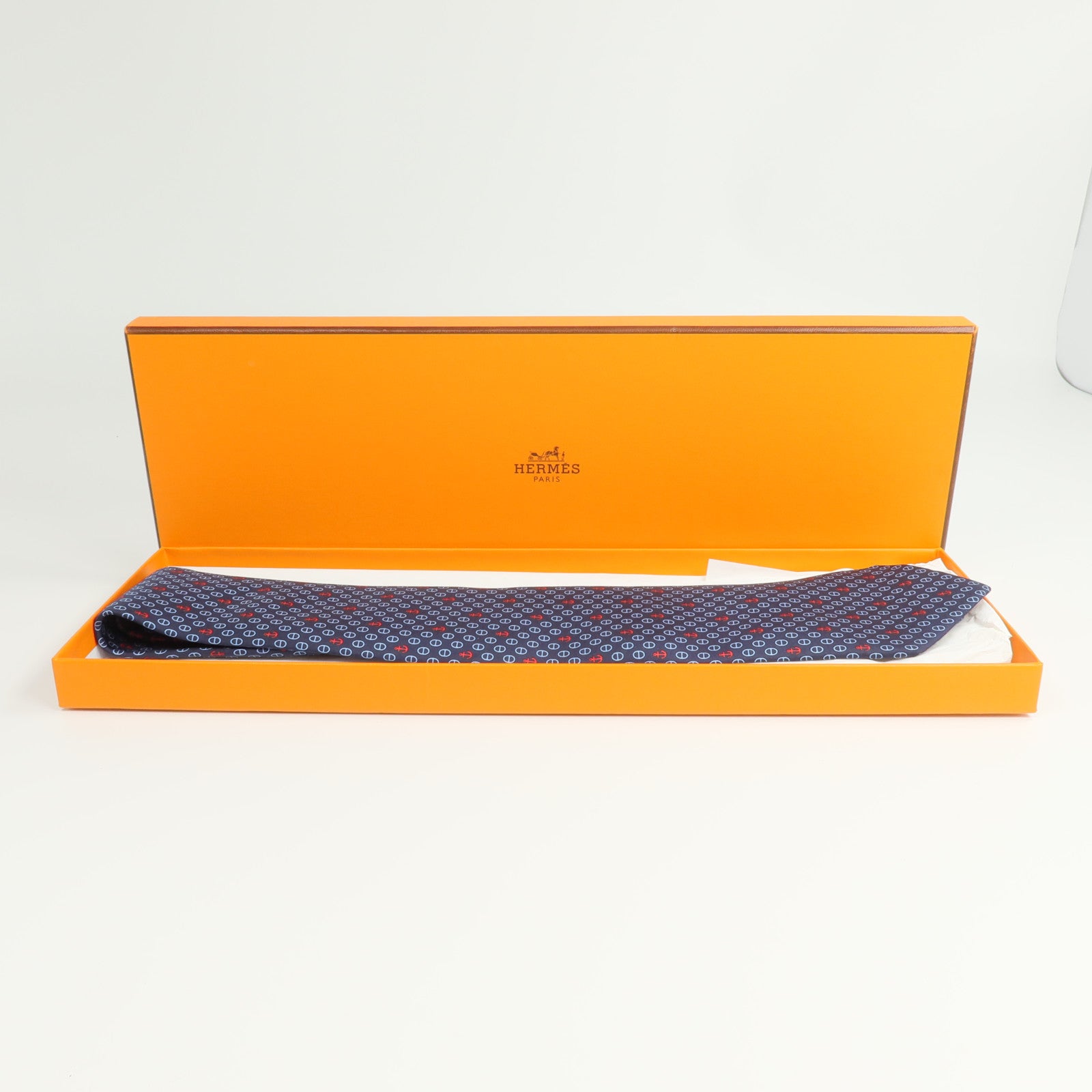 HERMES 絲質Tie領帶