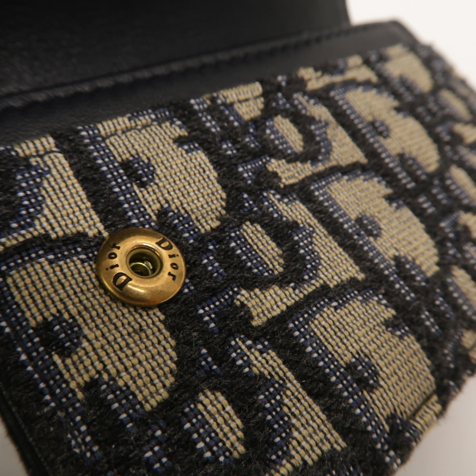 Dior Oblique帆布Saddle Card Holder卡片套
