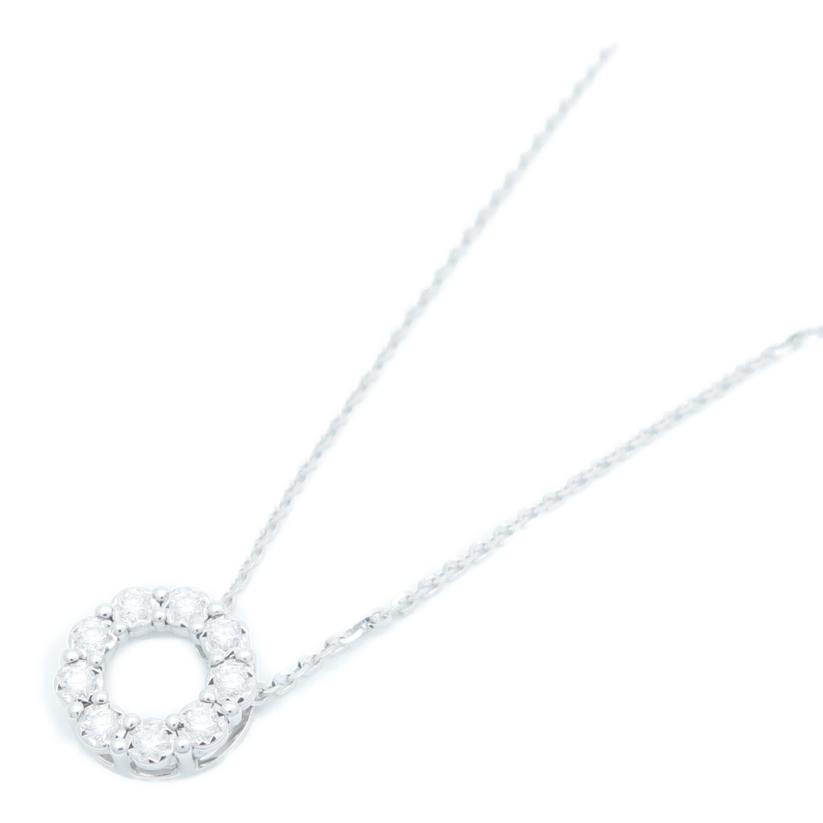 JEWELRY 18K白金Diamond Necklace鑽石項鍊