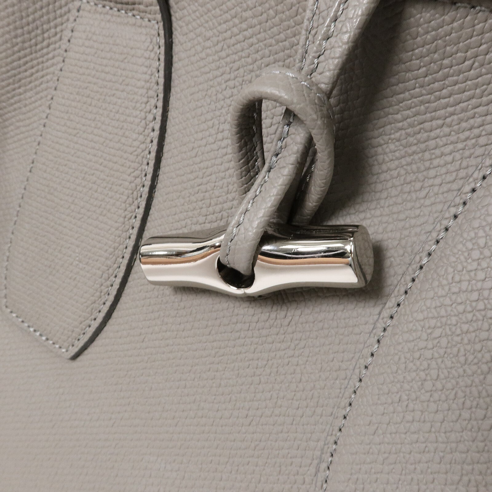 Longchamp 牛皮皮革Roseau M Handbag手挽肩背兩用袋