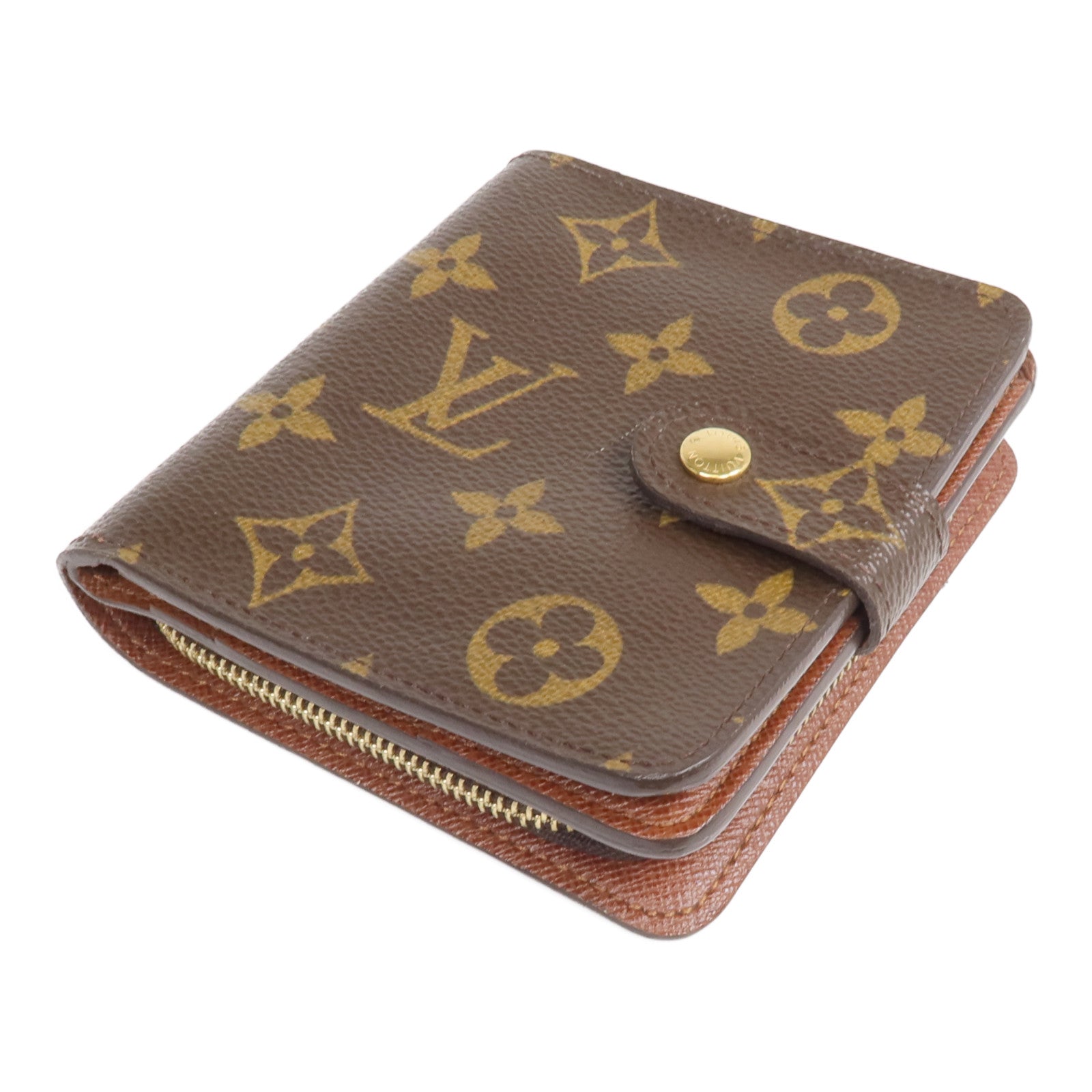 LOUIS VUITTON 【激減優惠】Monogram Wallet金扣錢包