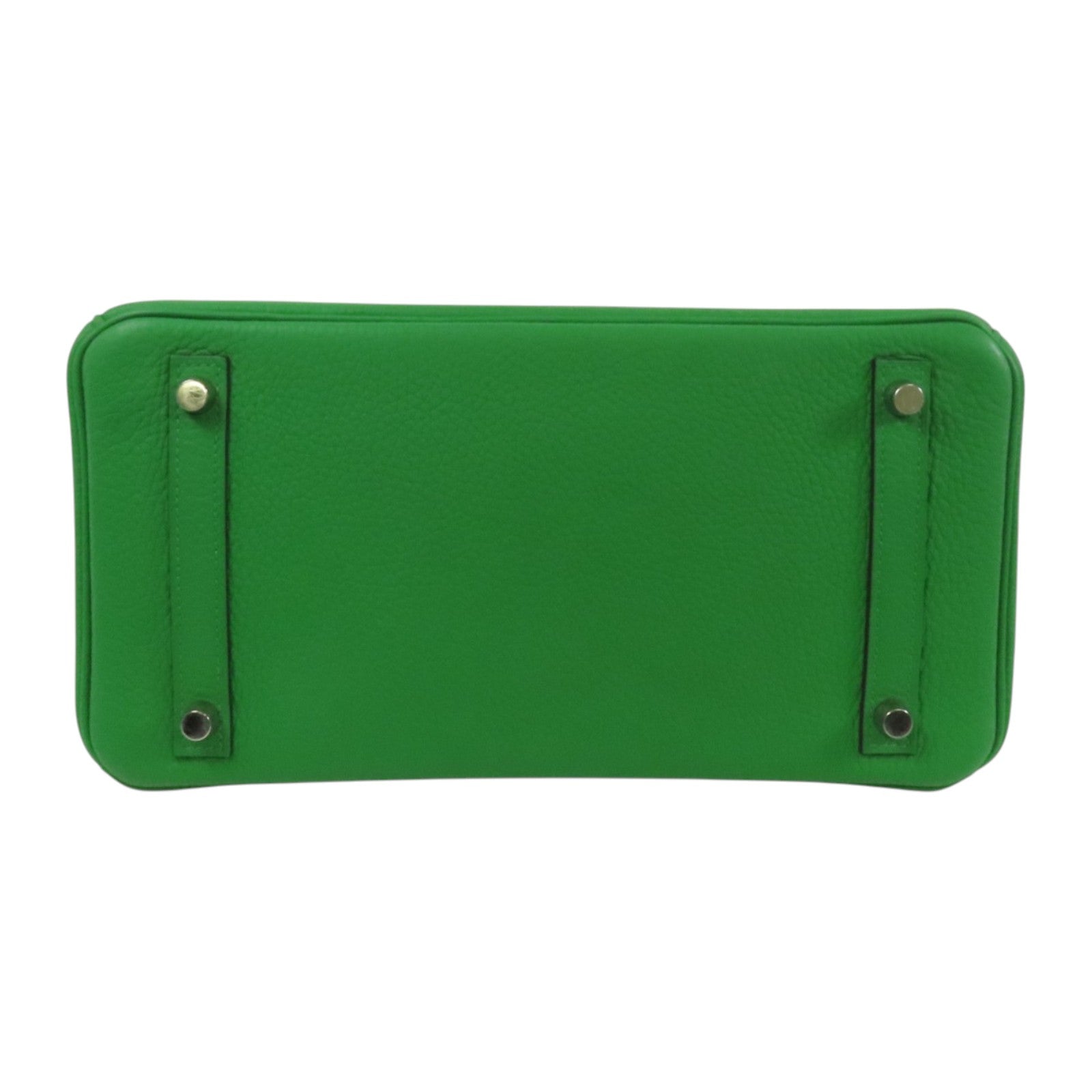 HERMES Clemence皮革Birkin 30金扣手挽袋