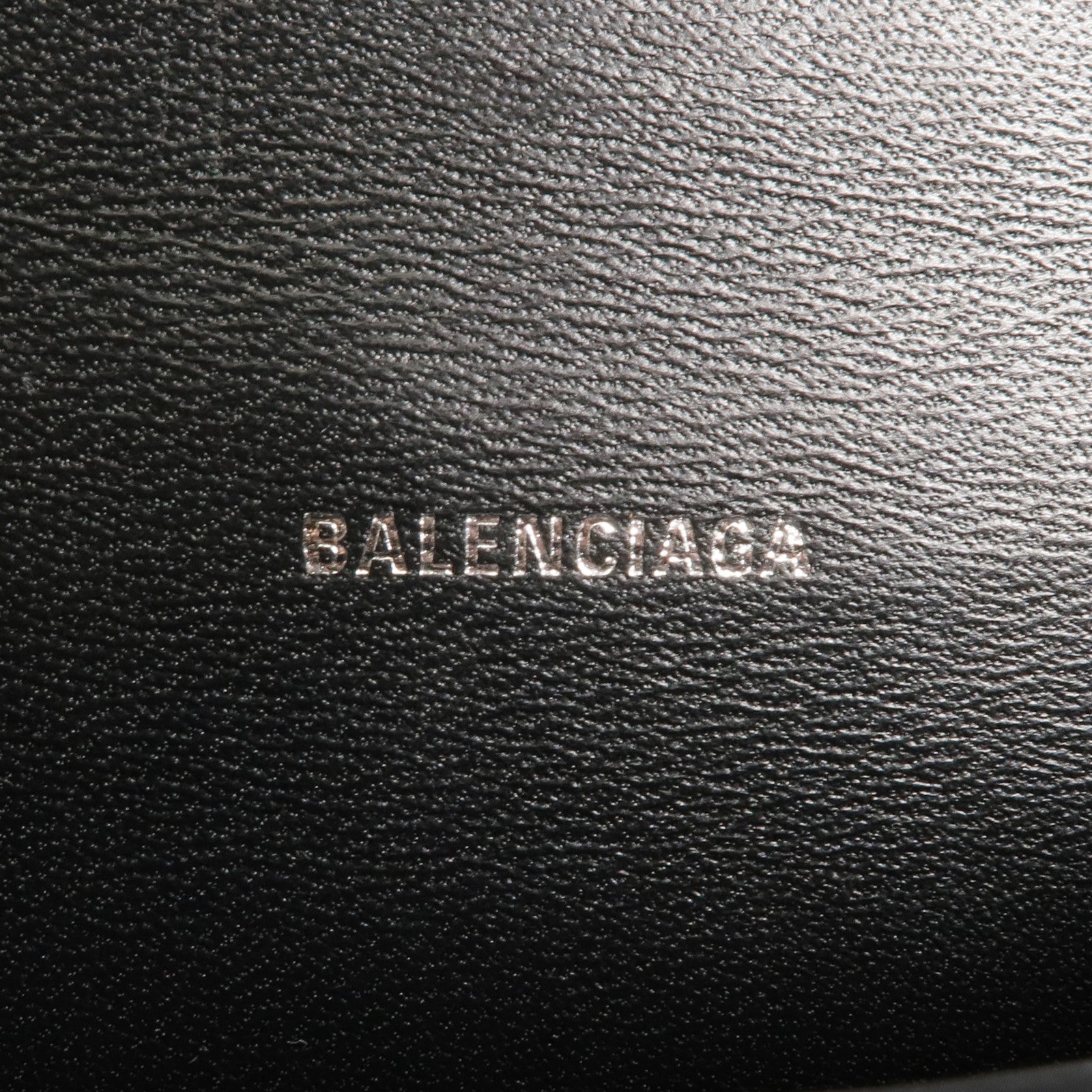 BALENCIAGA 牛皮皮革Hourglass手挽肩背兩用袋