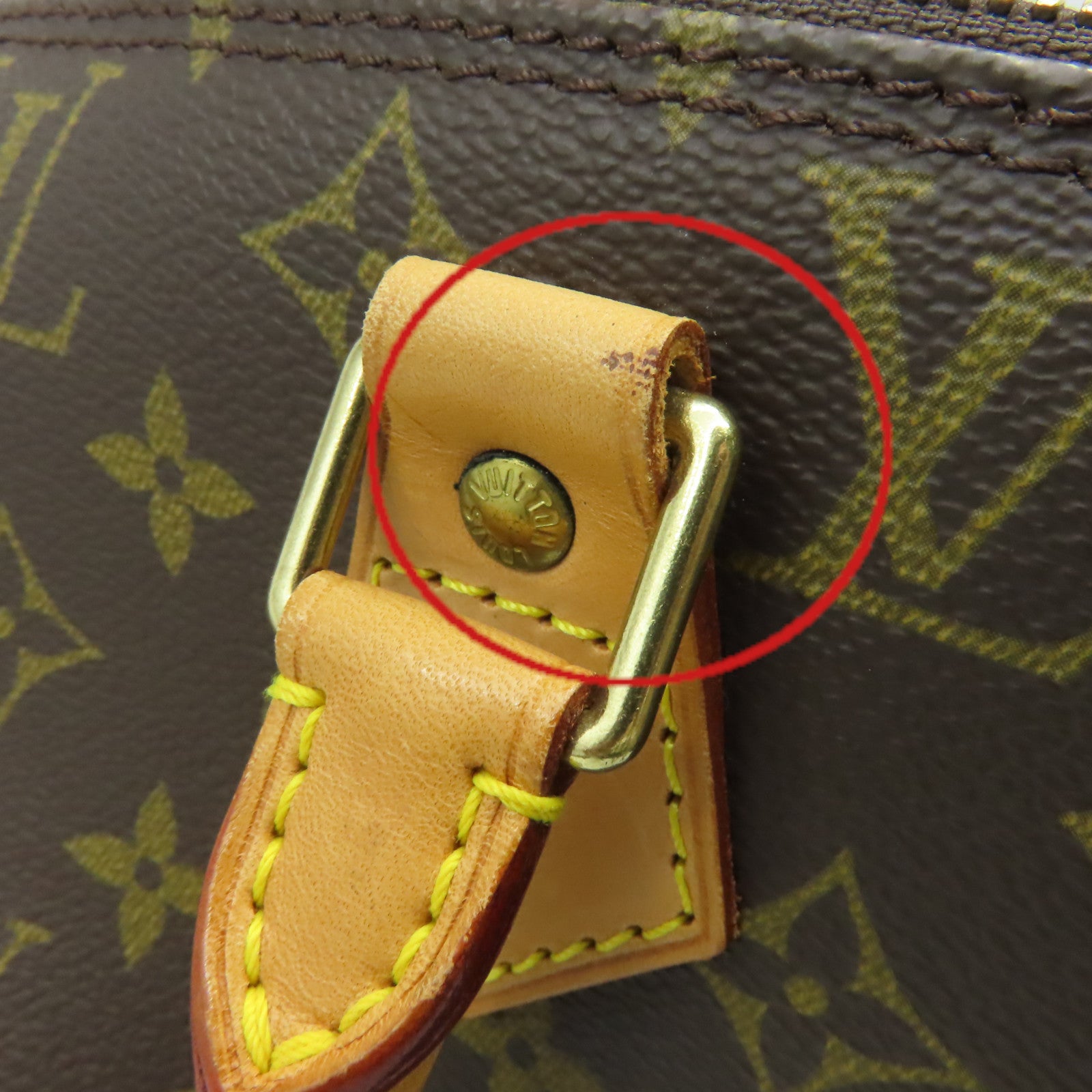 LOUIS VUITTON Monogram Alma手挽袋啡色