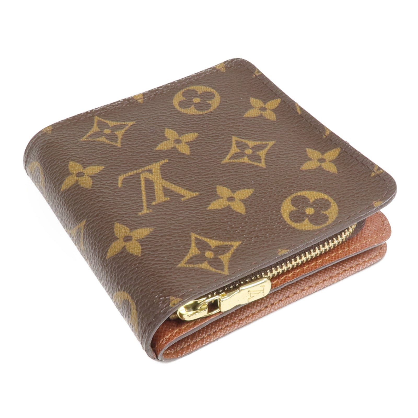LOUIS VUITTON 【激減優惠】Monogram Wallet金扣錢包