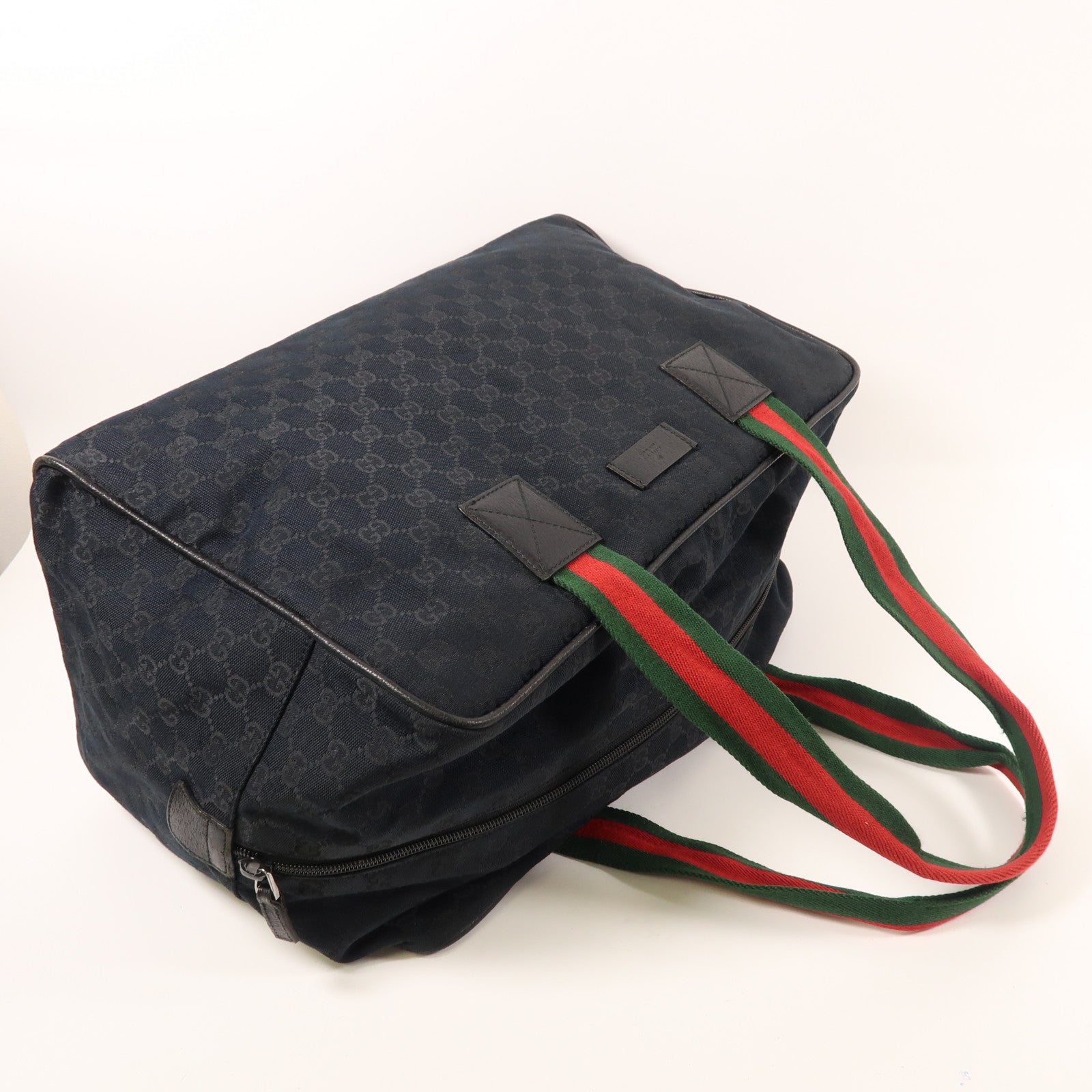 GUCCI 帆布Boston Bag波士頓包
