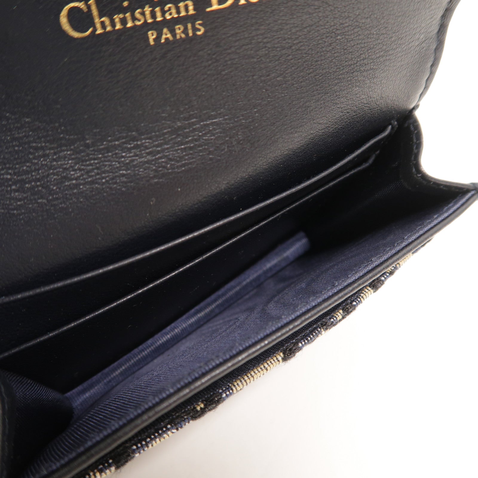 Dior Oblique帆布Saddle Card Holder卡片套