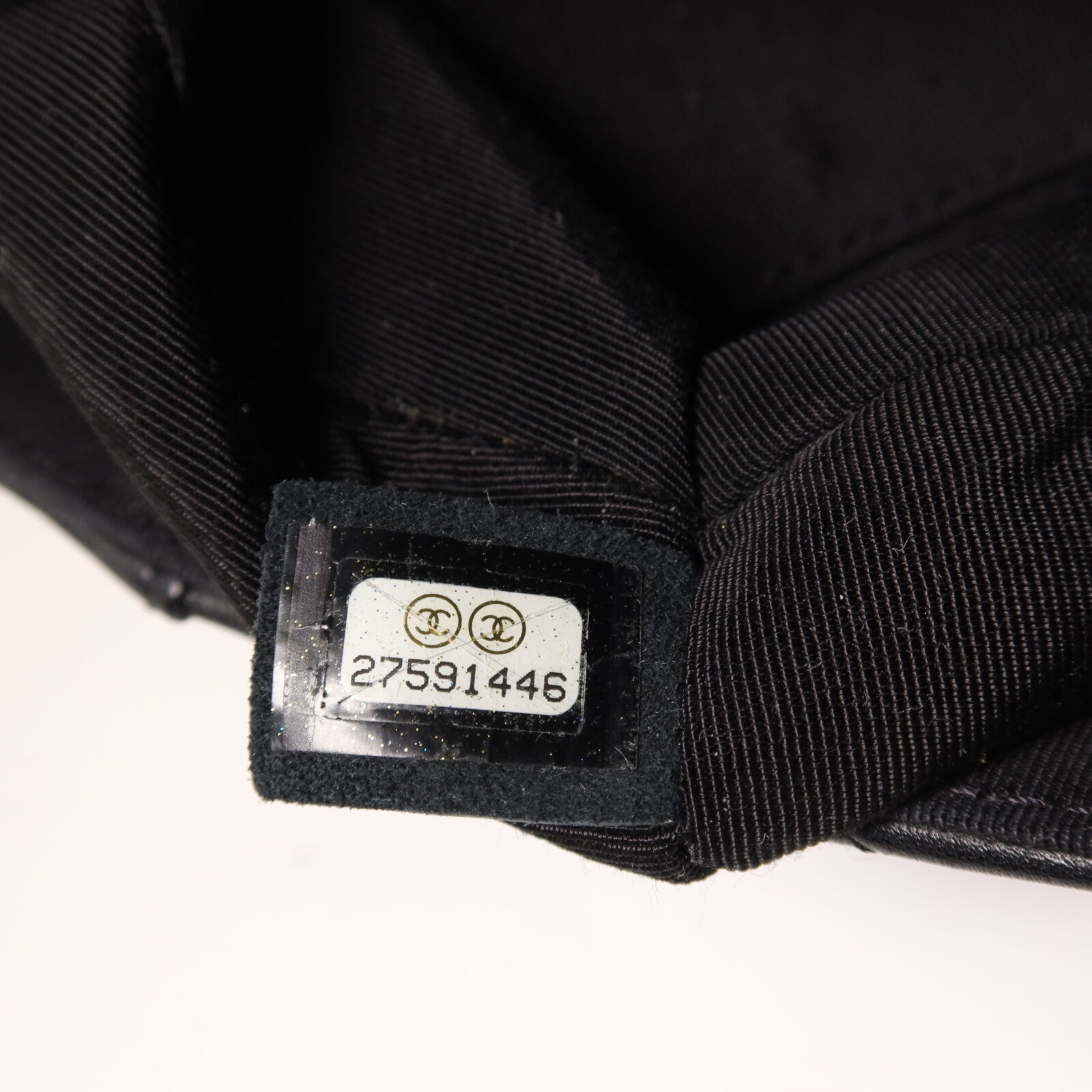 CHANEL 牛皮皮革Shoulder Bag金扣鏈帶肩背袋