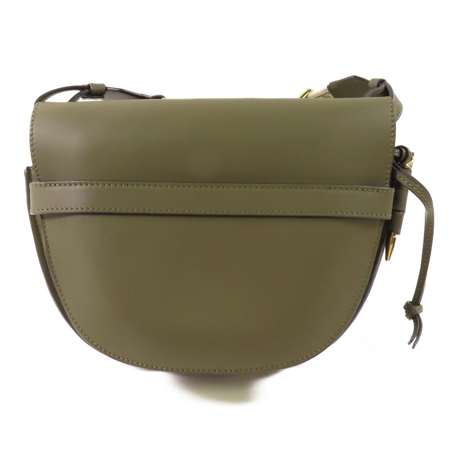 LOEWE 牛皮皮革Small Gate Dual bag金扣肩背袋