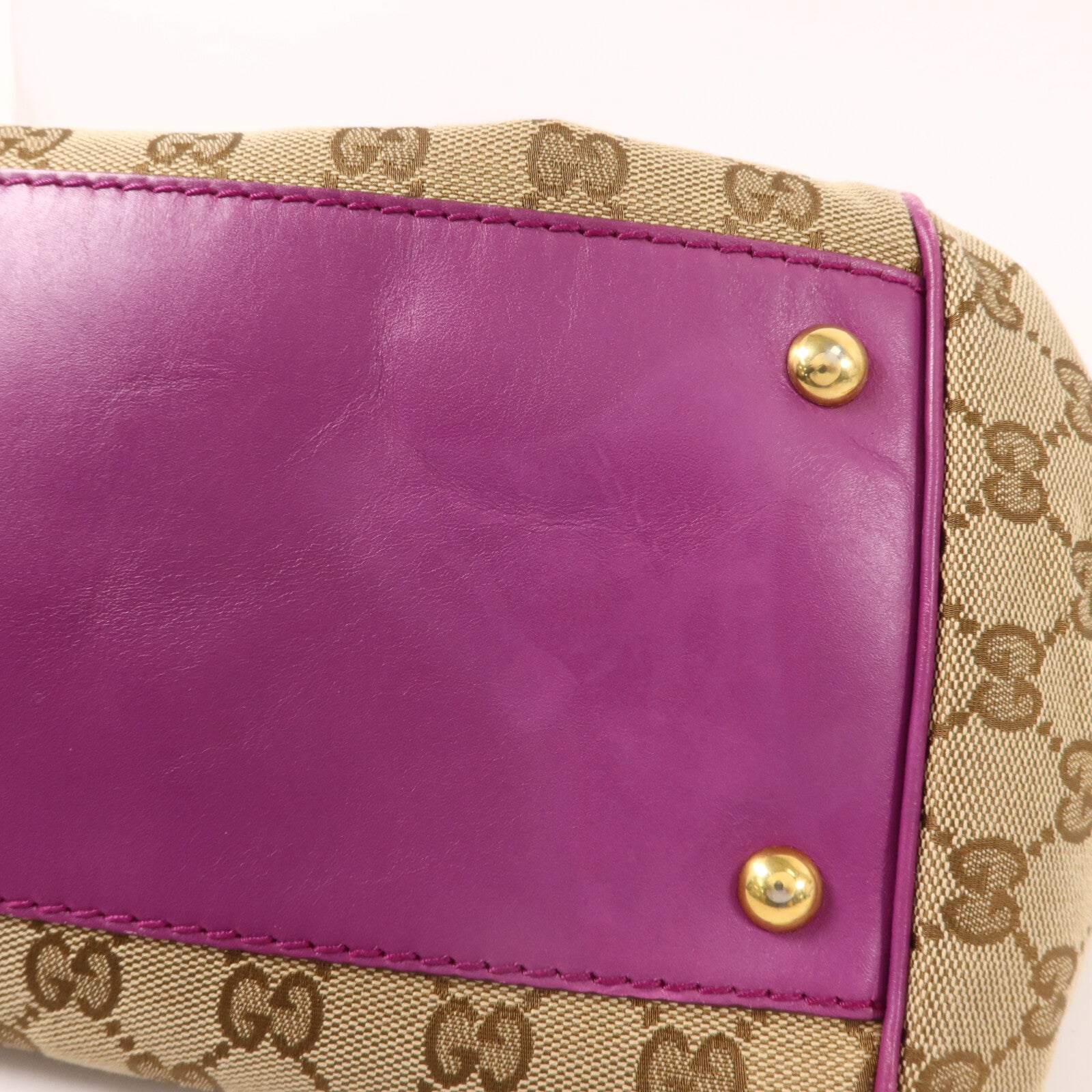 GUCCI 帆布Scarlett手挽肩背兩用袋