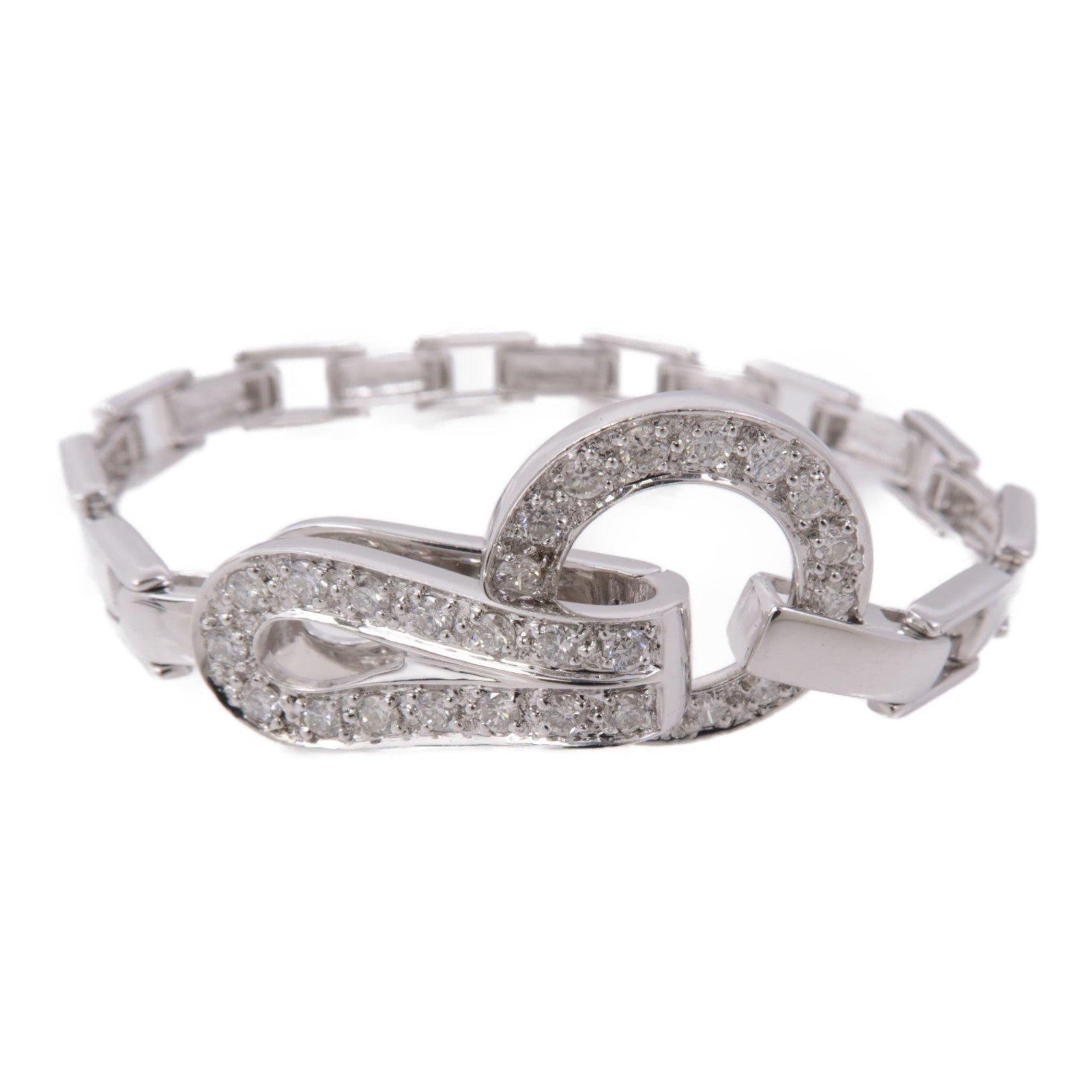 JEWELRY 18K白金Diamond Bracelet鑽石手鏈