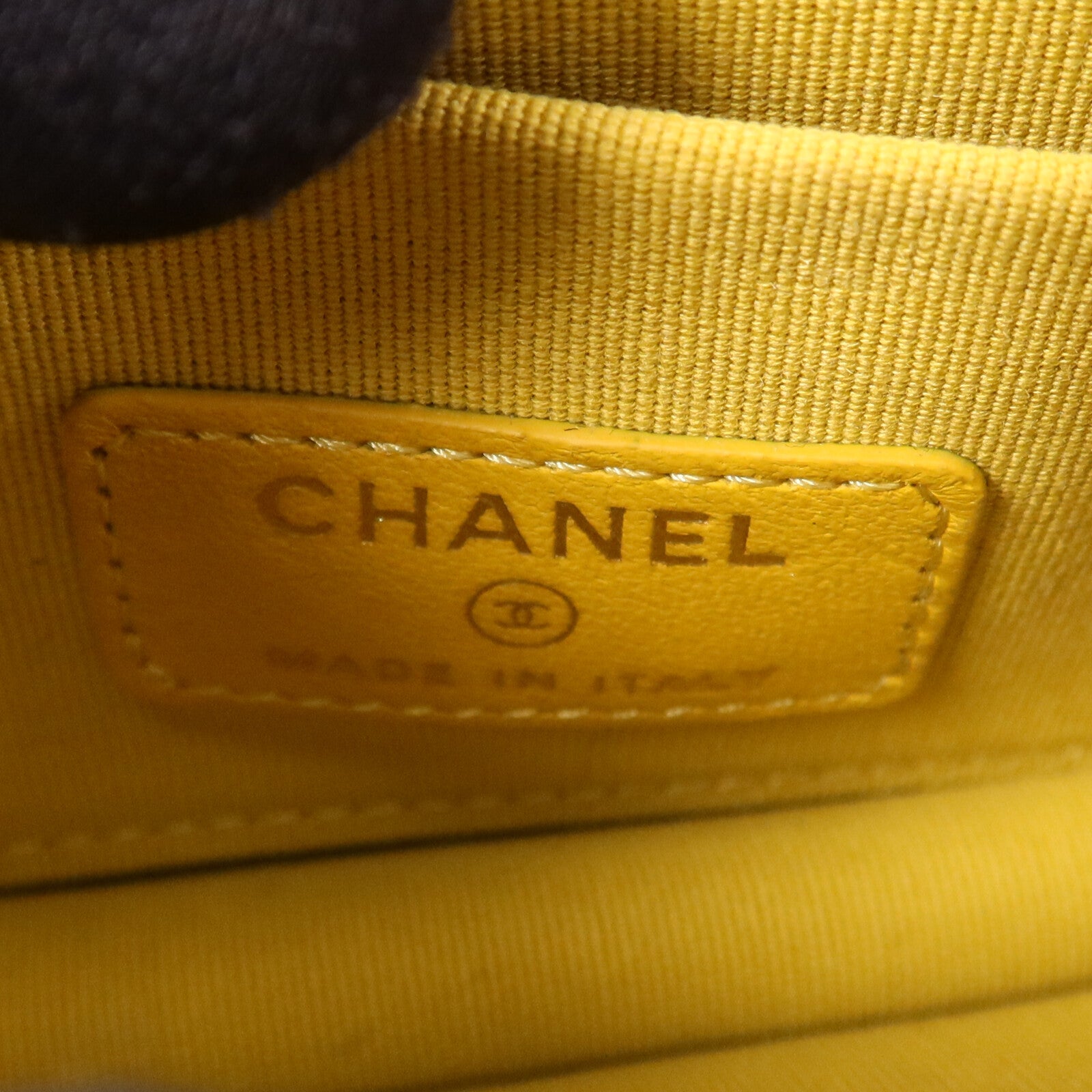 CHANEL 羊皮皮革Chain With Handle金扣鏈帶手挽肩背兩用袋