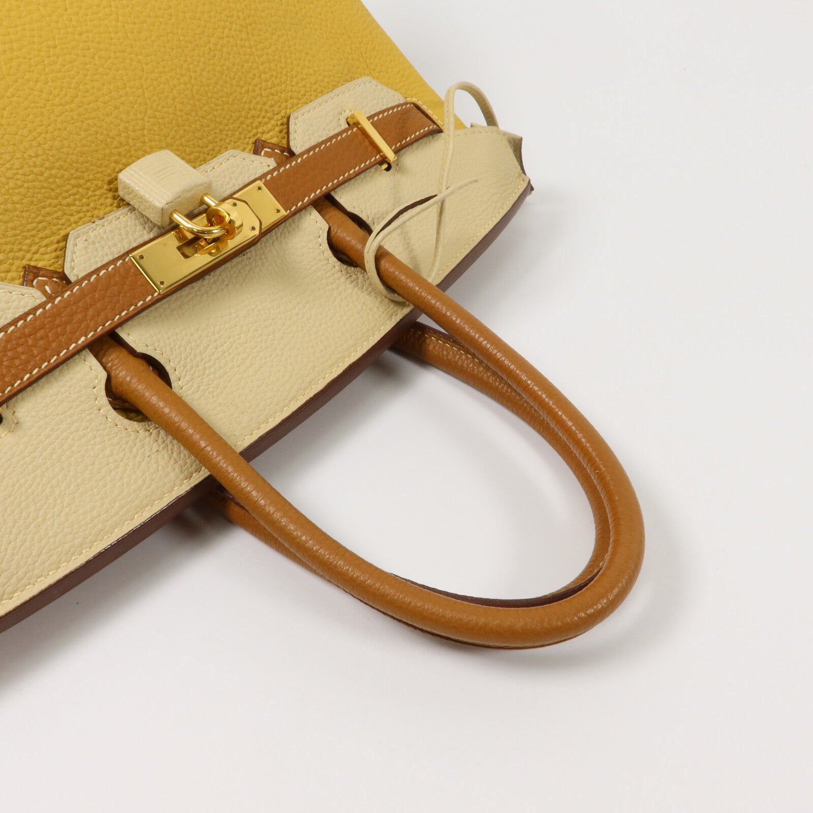 HERMES Togo皮革Birkin 30手挽袋Three Tones