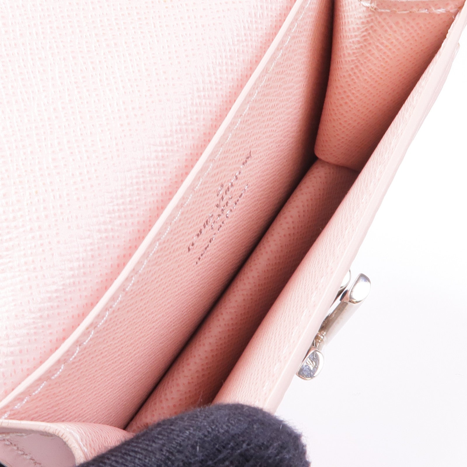 LOUIS VUITTON Epi Card Holder銀扣卡片套