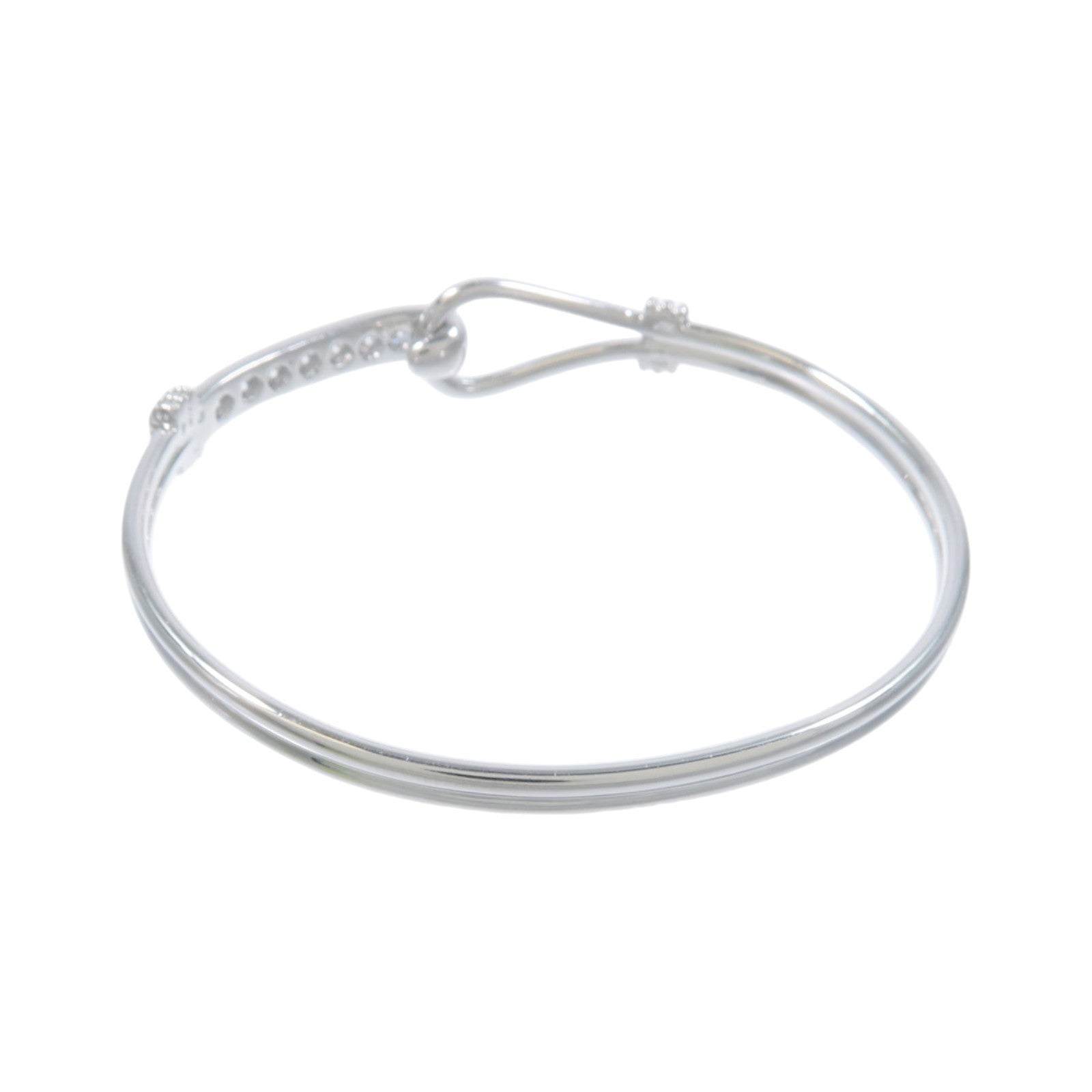 JEWELRY 18K白金Diamond Bangle鑽石手鐲