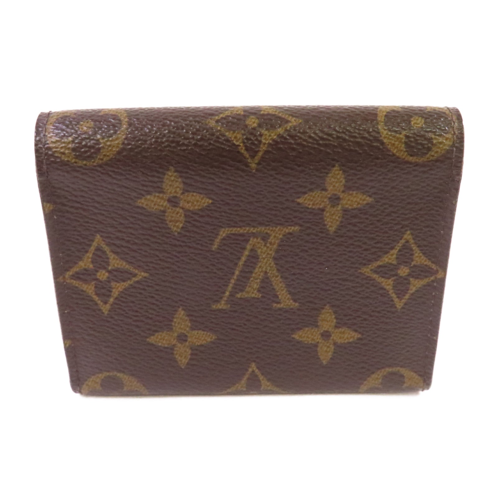 LOUIS VUITTON Monogram Card Case卡片套啡色