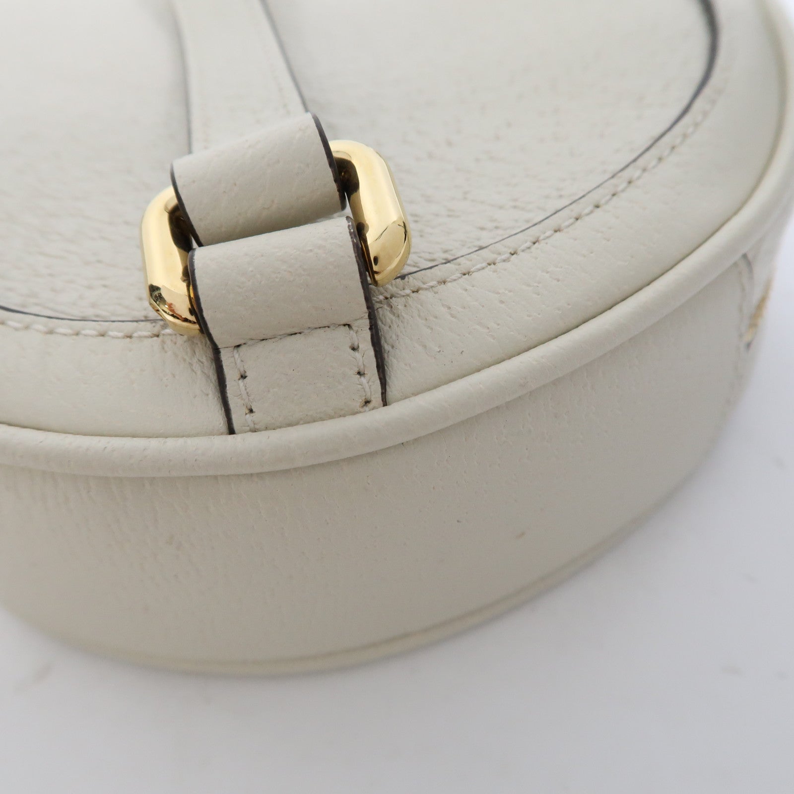 GUCCI 【激減優惠】牛皮皮革Ophidia Mini金扣背包白色