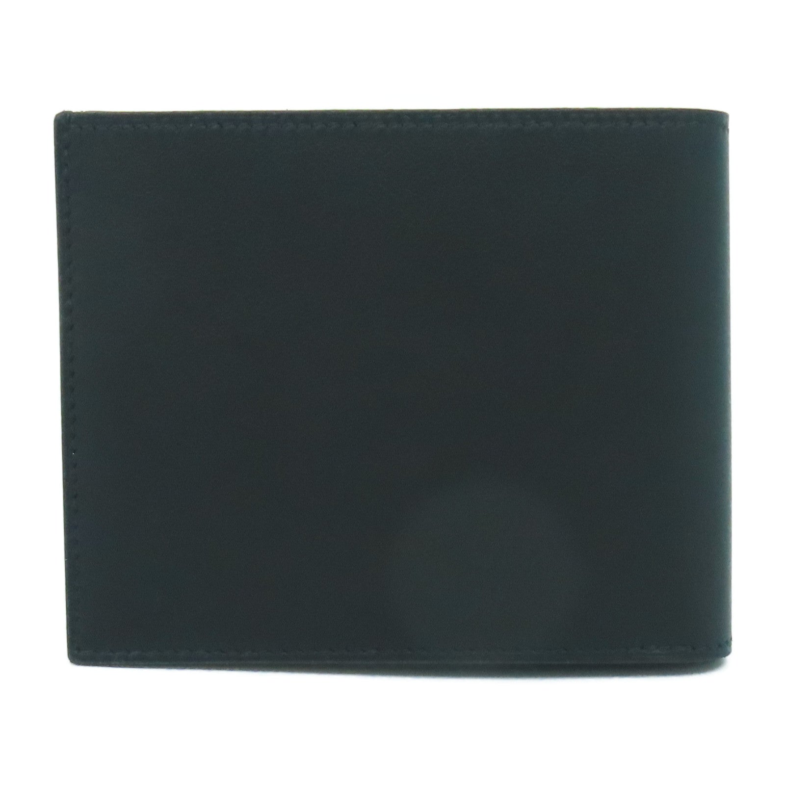 HERMES 【清倉大減價】Swift皮革Citizen Twill Compact錢包黑色