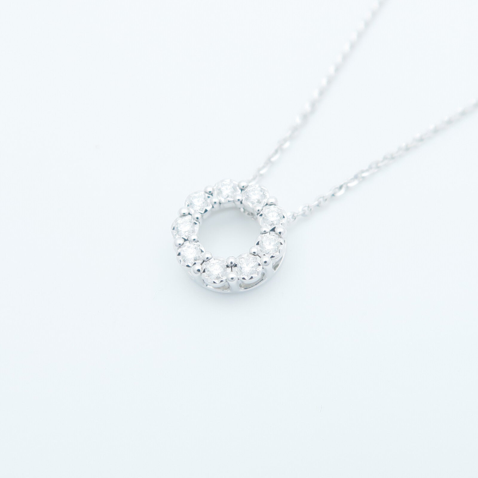 JEWELRY 18K白金Diamond Necklace鑽石項鍊