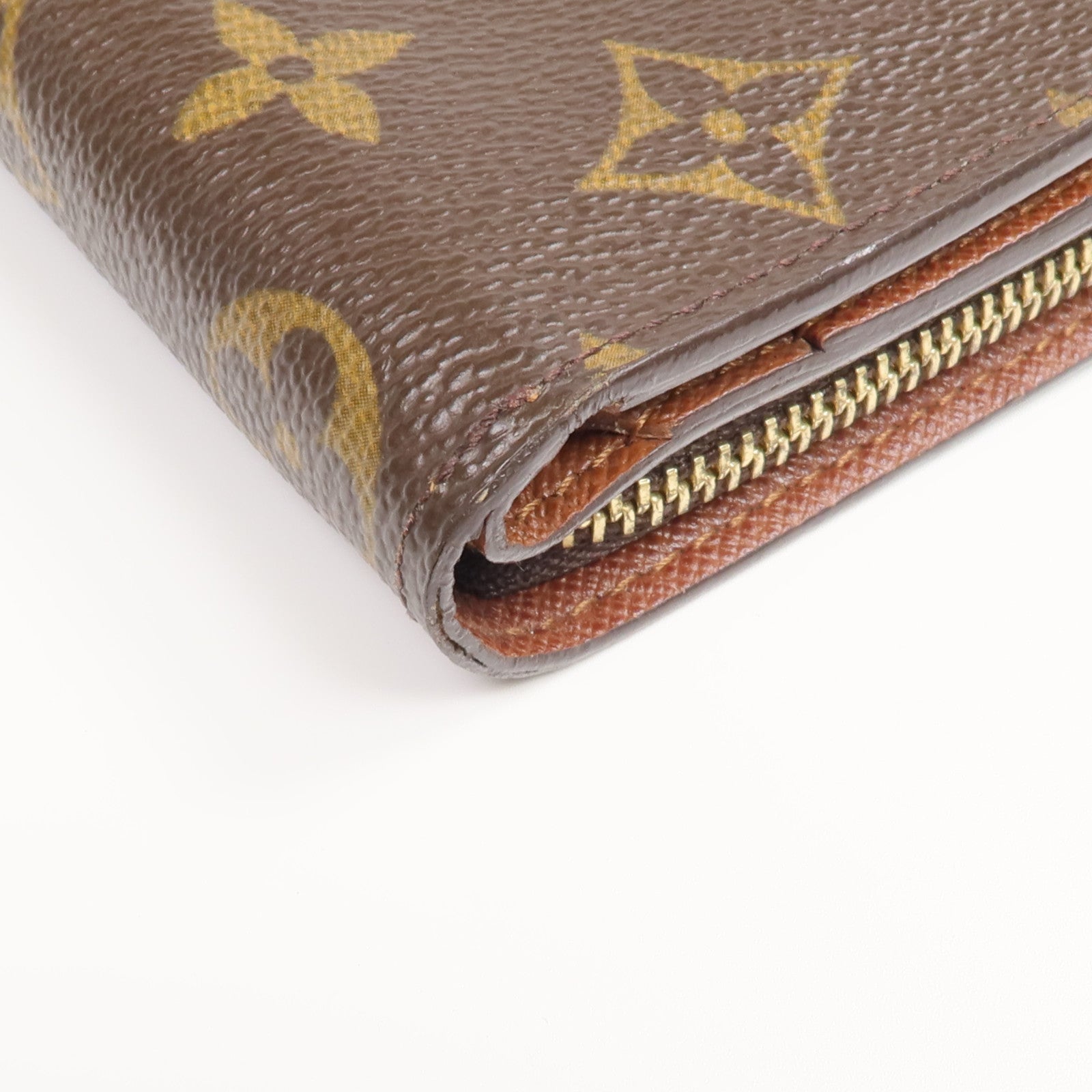LOUIS VUITTON 【激減優惠】Monogram Wallet金扣錢包