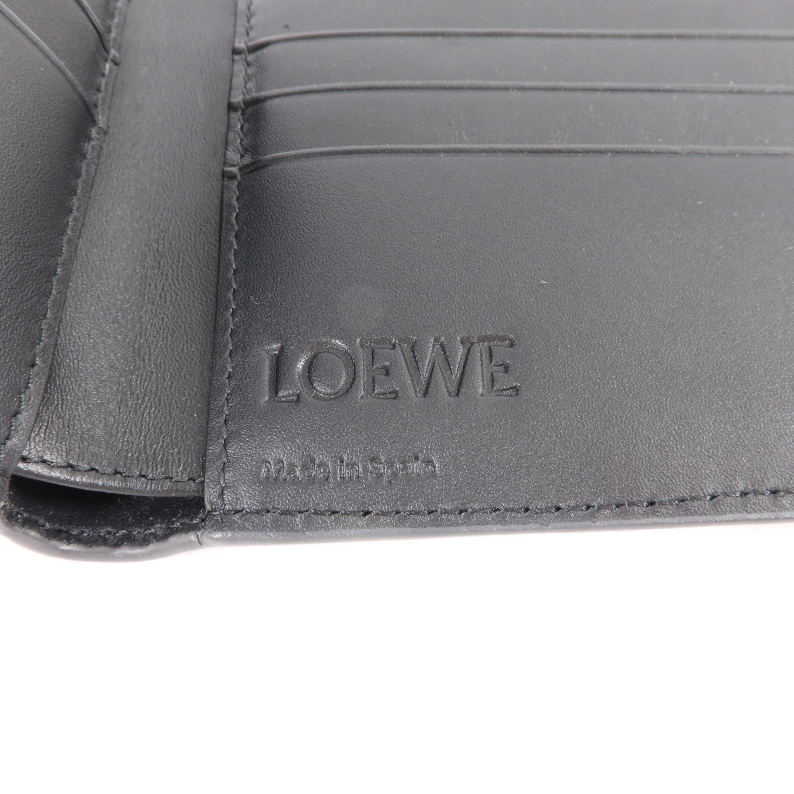 LOEWE 牛皮皮革Puzzle Bifold Wallet錢包