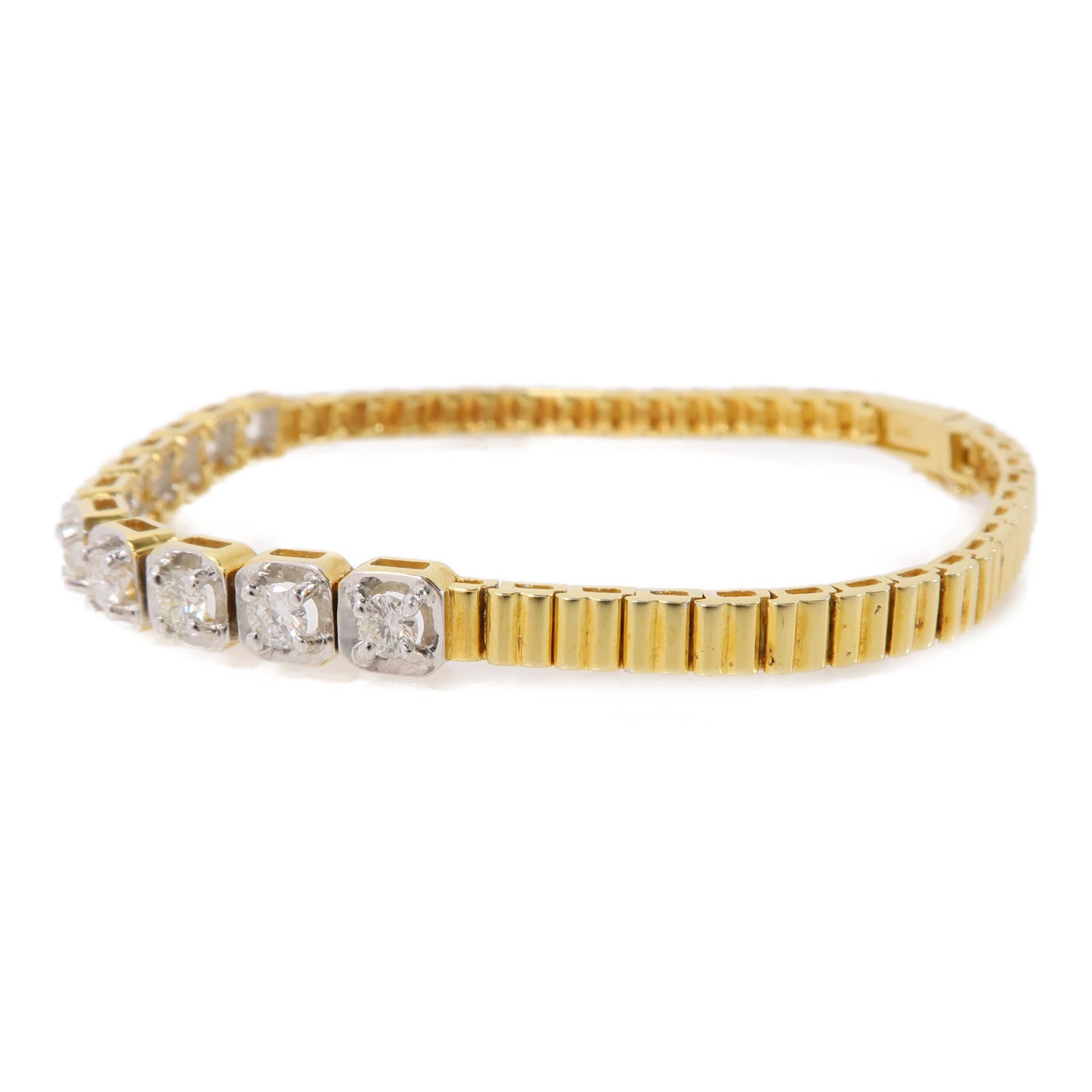 JEWELRY 14K黃金Diamond Bracelet鑽石項鍊