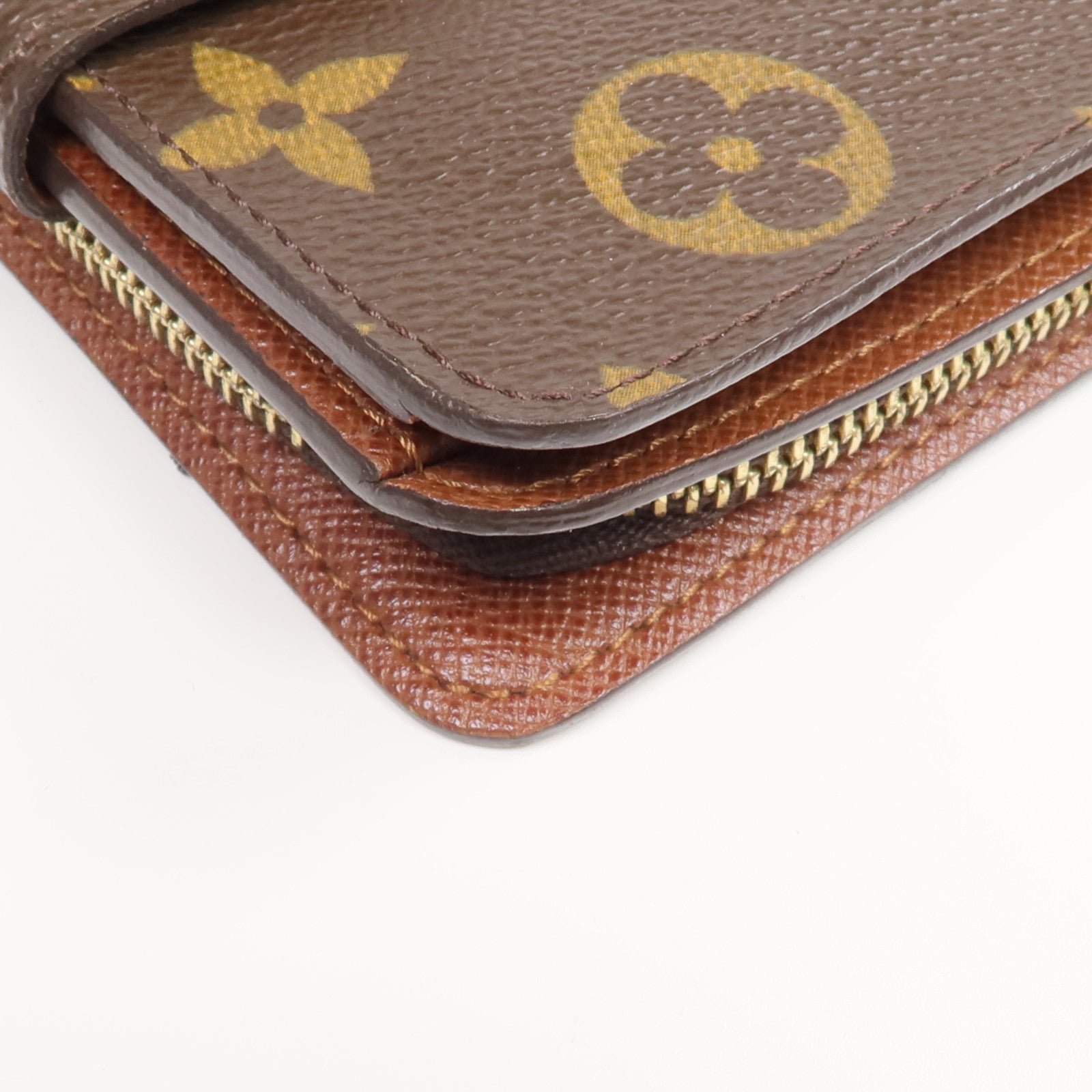 LOUIS VUITTON 【激減優惠】Monogram Wallet金扣錢包