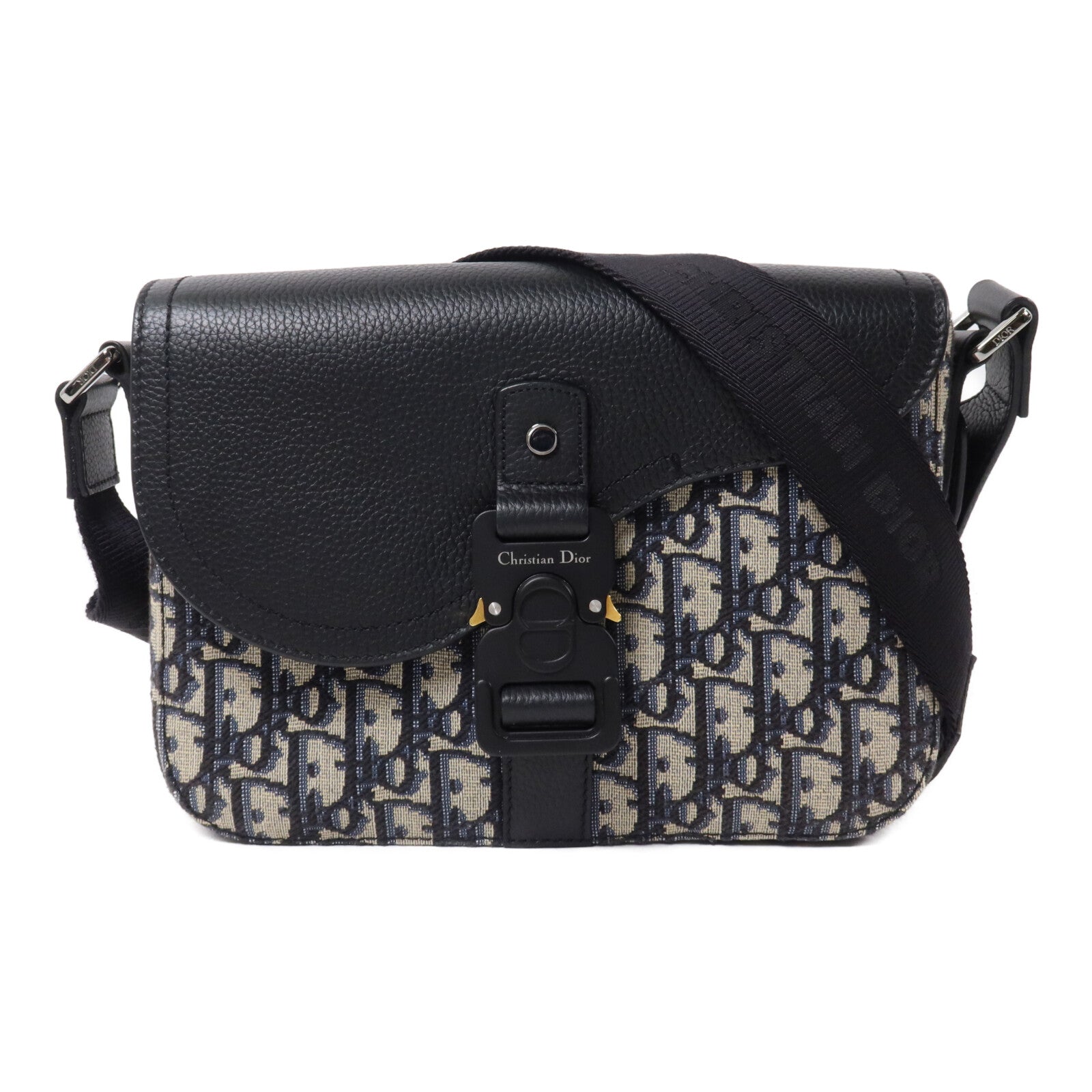 Dior 帆布Small Saddle Messenger Bag肩背袋