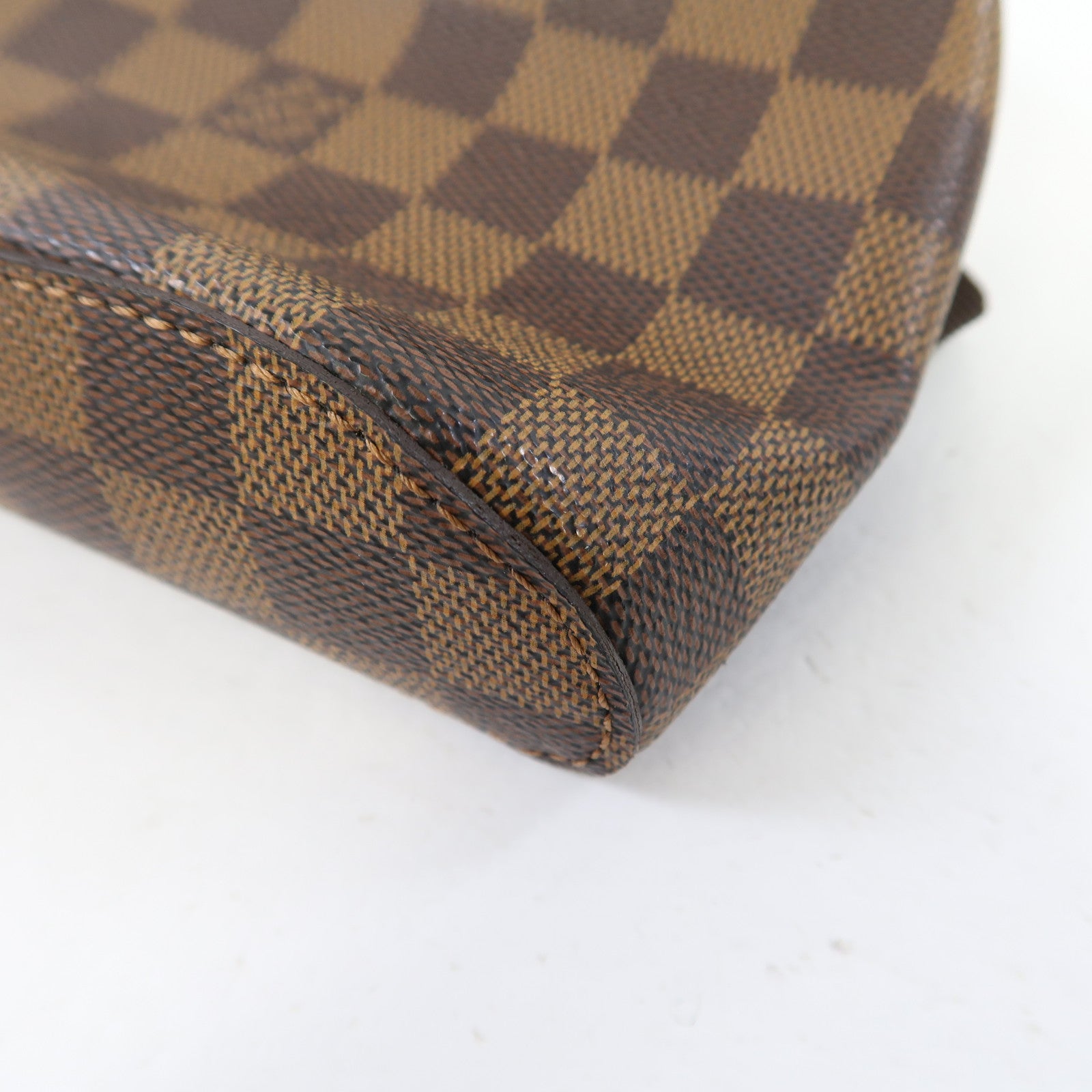 LOUIS VUITTON Damier Ebene Geronimos金扣腰包啡色