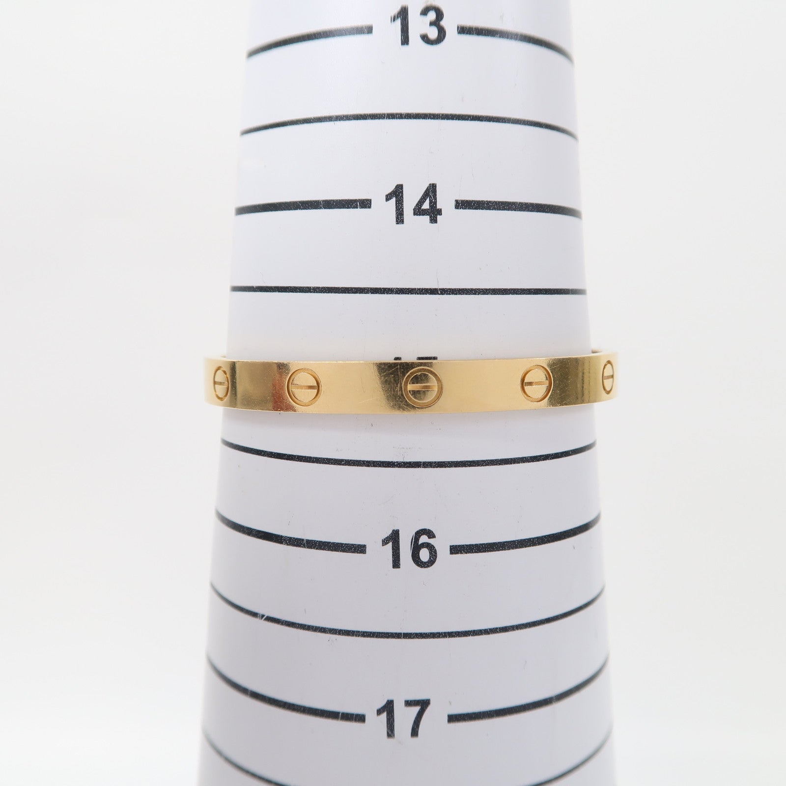 CARTIER 18K金Love Bracelet手鐲Cartier#16