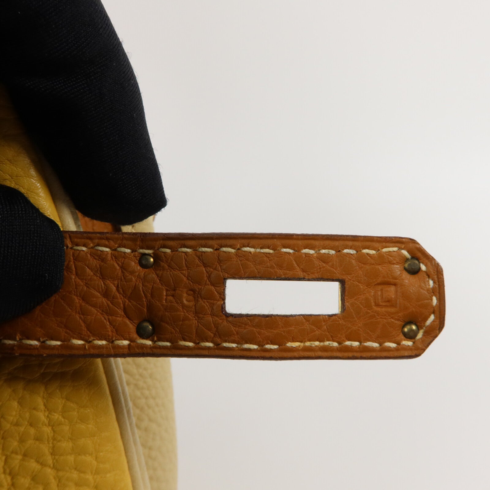HERMES Togo皮革Birkin 30手挽袋Three Tones