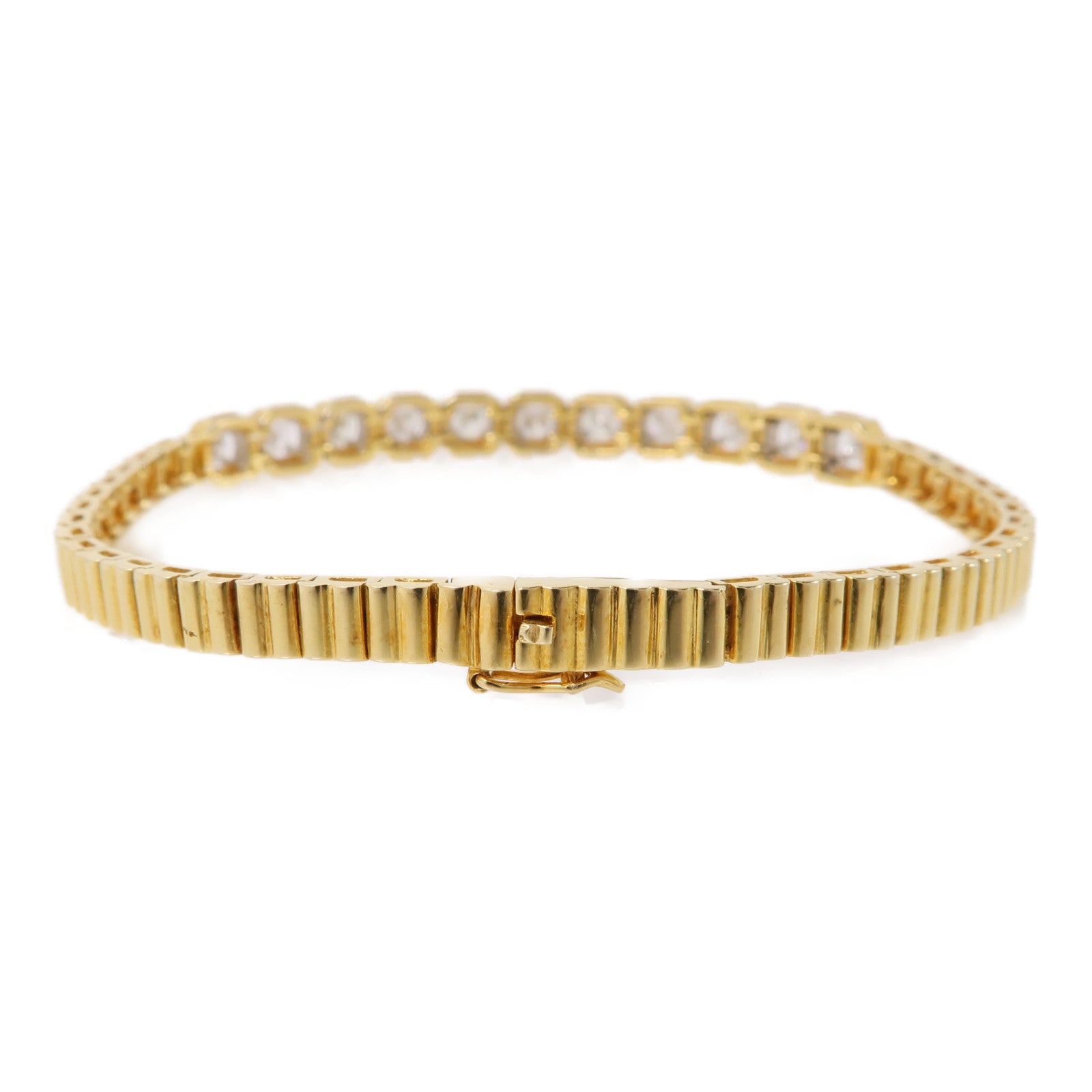 JEWELRY 14K黃金Diamond Bracelet鑽石項鍊