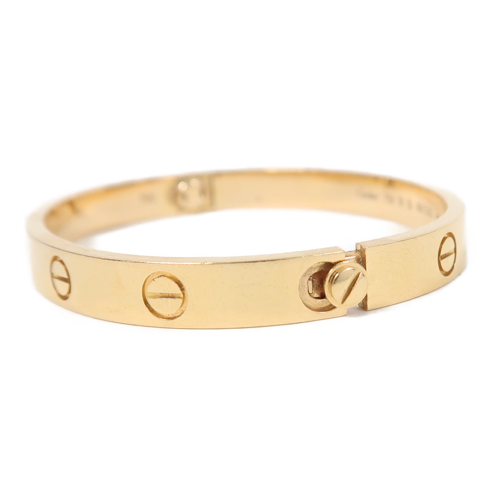 CARTIER 18K金Love Bracelet手鐲Cartier#16
