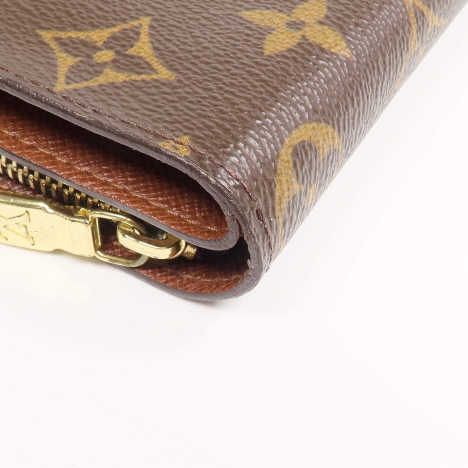 LOUIS VUITTON 【激減優惠】Monogram Wallet金扣錢包