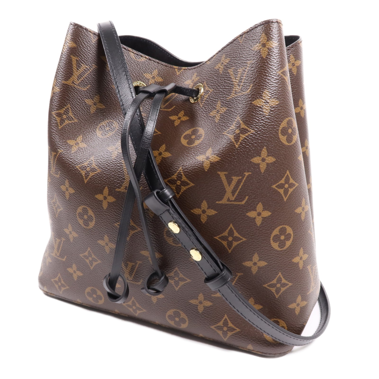 LOUIS VUITTON Monogram Neo Noe MM金扣肩背袋