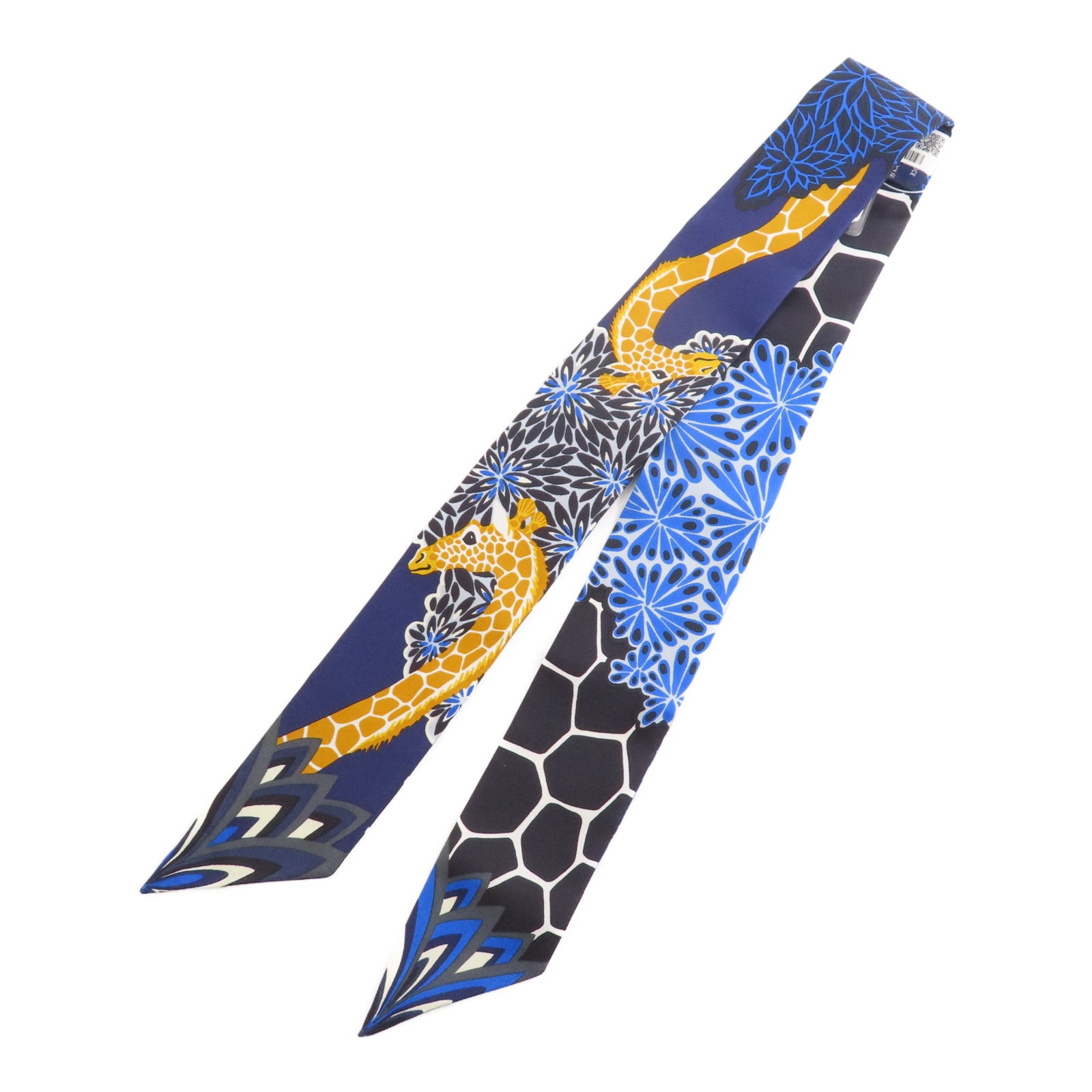 HERMES 絲質Twilly絲巾