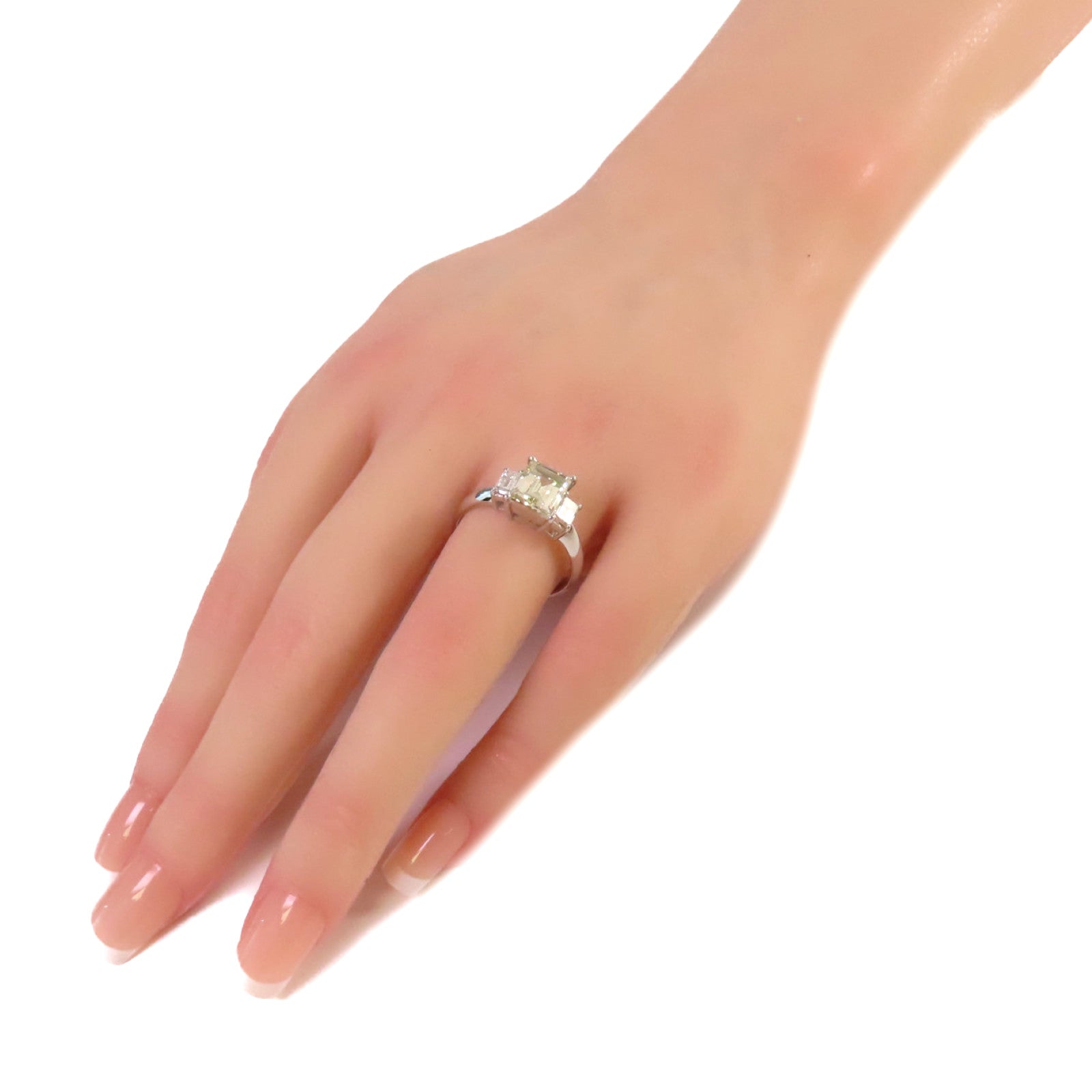 JEWELRY 【激減優惠】PT900鉑金/2.021ct鑽石Diamond Ring戒指US#7.5