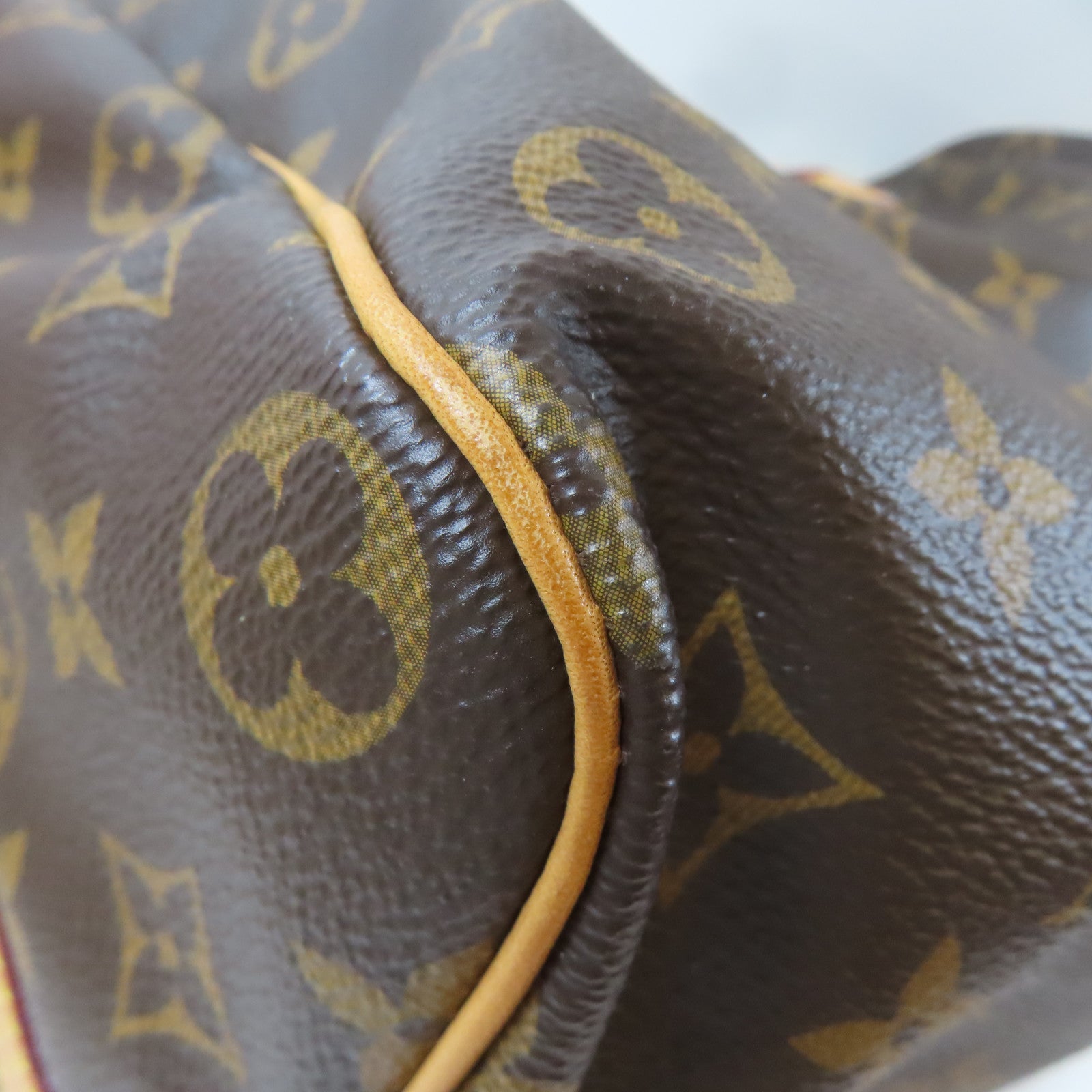LOUIS VUITTON Monogram Speedy Bandouliere 35金扣手挽肩背兩用袋啡色