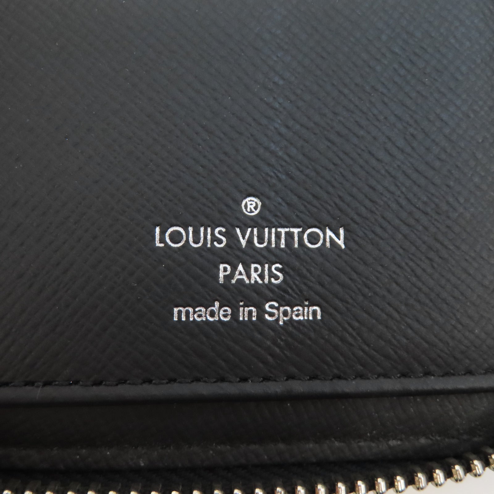 LOUIS VUITTON 【激減優惠】Damier Graphite Zippy Vertical Long Wallet銀扣拉鍊長錢包黑色