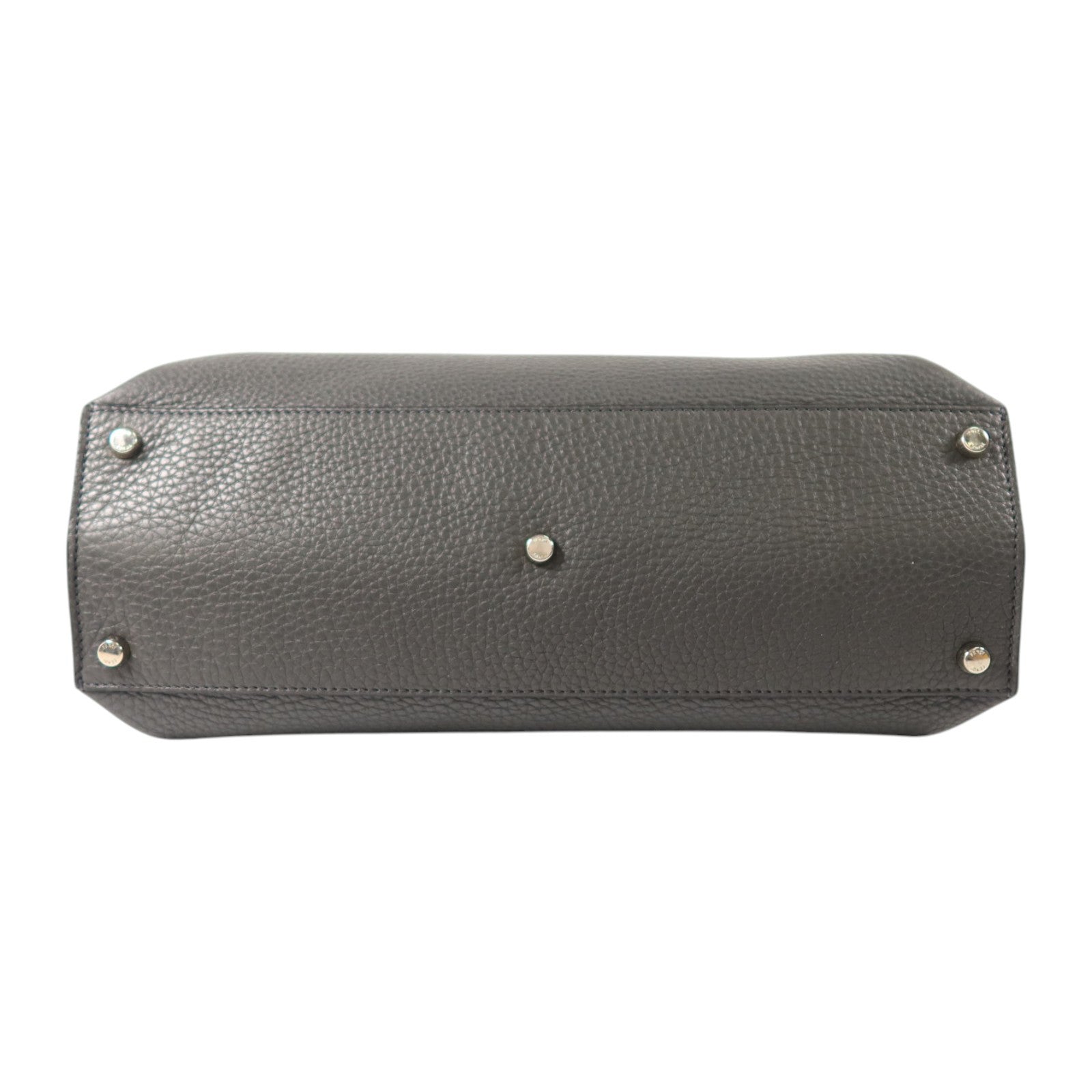 FENDI 牛皮皮革Peekaboo Iseeu銀扣手挽肩背兩用袋