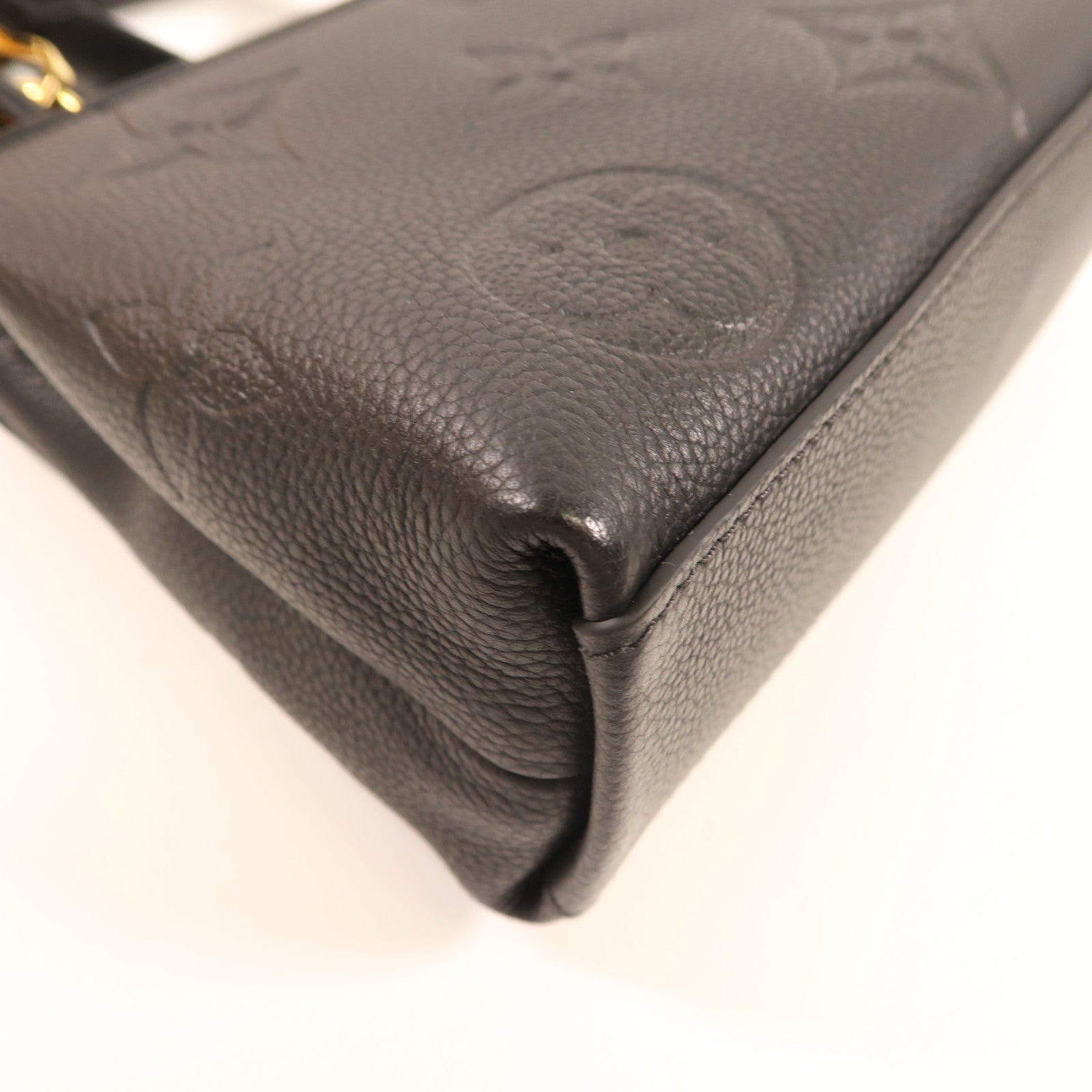 LOUIS VUITTON Monogram Empreinte Madeleine BB金扣手挽肩背兩用袋