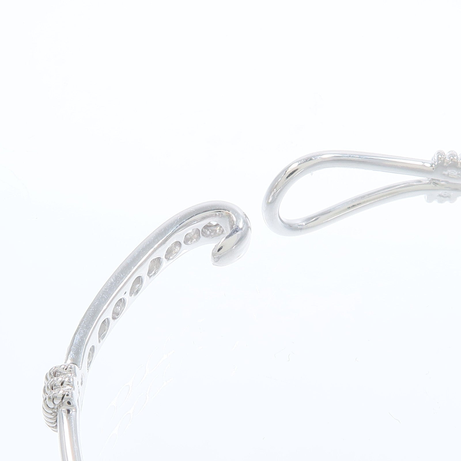 JEWELRY 18K白金Diamond Bangle鑽石手鐲