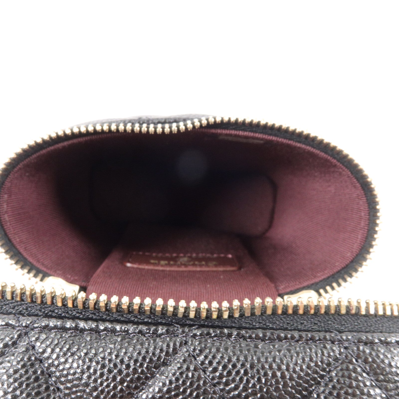 CHANEL 牛皮皮革Phone Bag鏈帶肩背袋