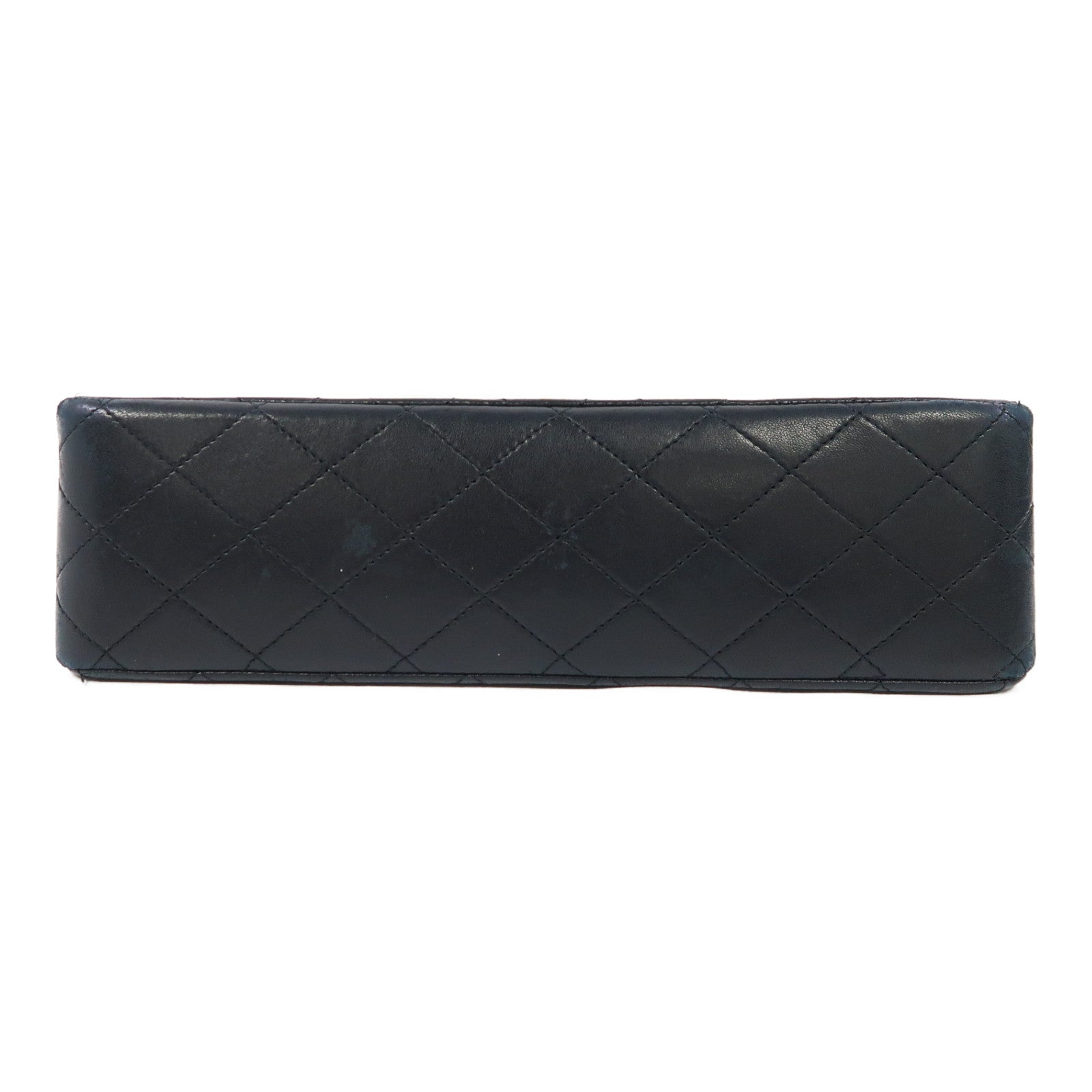 CHANEL 菱格羊皮皮革Vintage Classic Bag金扣鏈帶肩背袋黑色