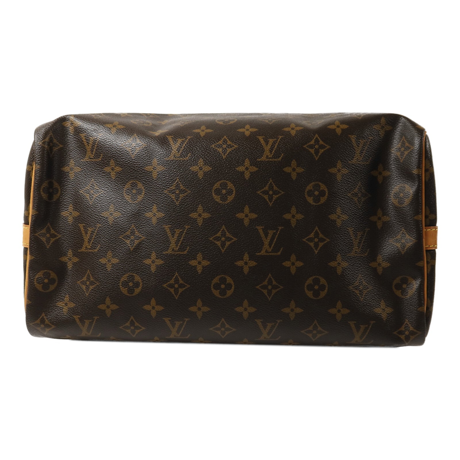 LOUIS VUITTON Monogram Speedy Bandouliere 35金扣手挽肩背兩用袋