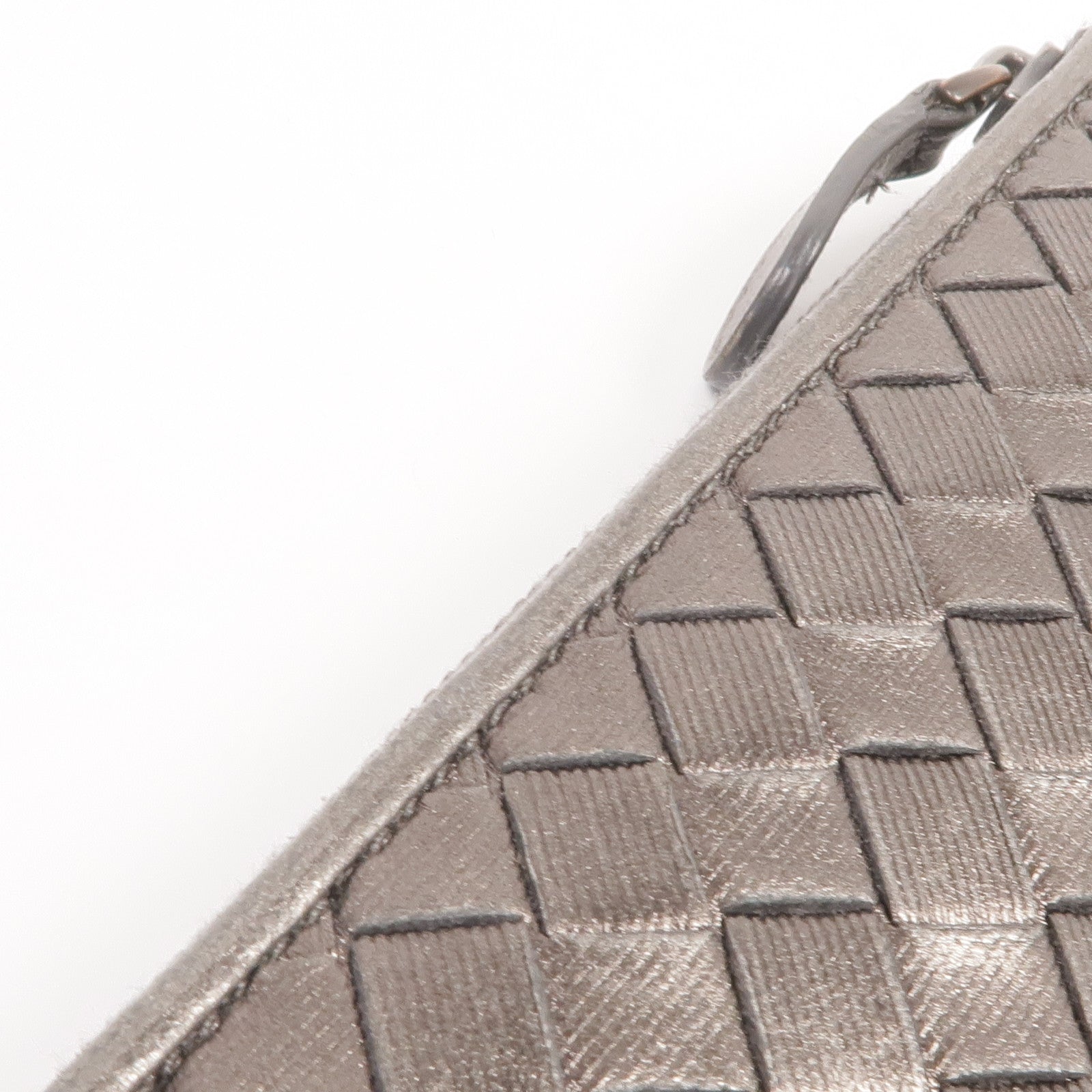 BOTTEGA VENETA 織紋皮革Zipped Long Wallet長錢包