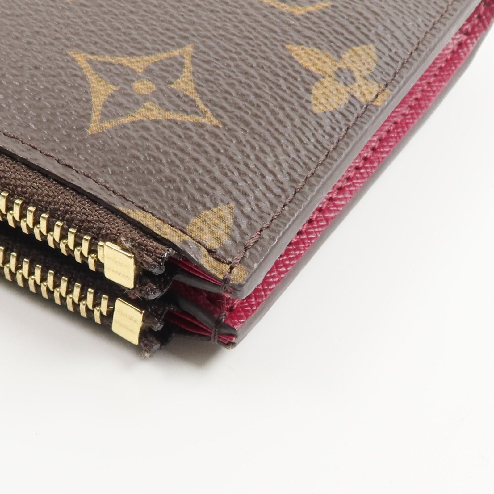 LOUIS VUITTON Monogram Adele Long Wallet長錢包