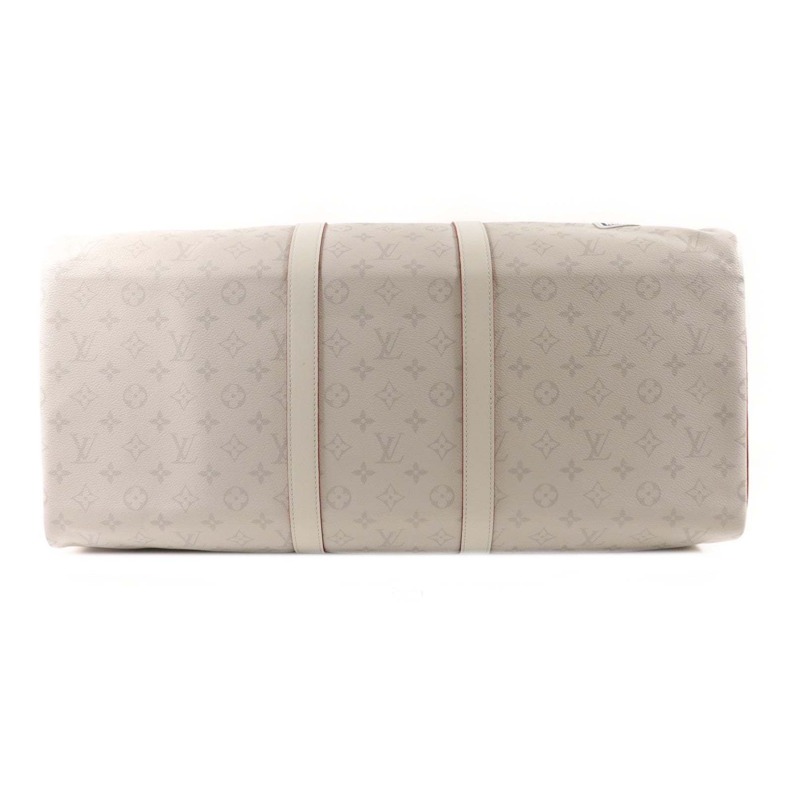 LOUIS VUITTON Monogram Antarctica LV X NBA Keepall Bandouliere55金扣手挽肩背兩用袋