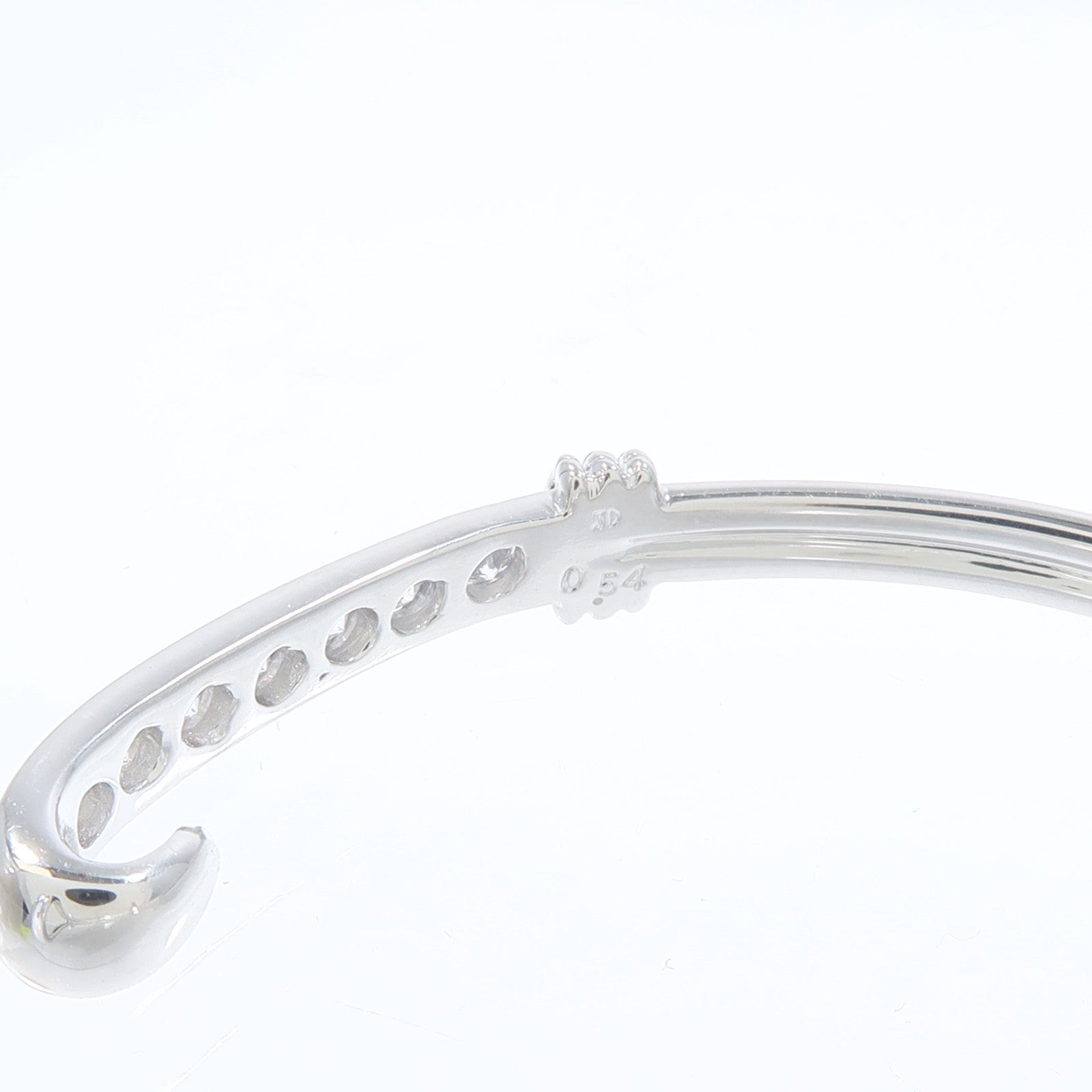 JEWELRY 18K白金Diamond Bangle鑽石手鐲