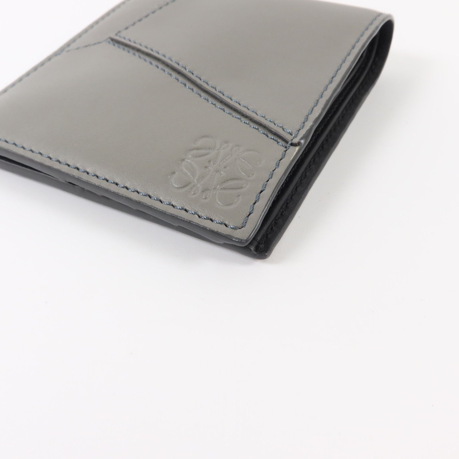 LOEWE 牛皮皮革Puzzle Bifold Wallet錢包
